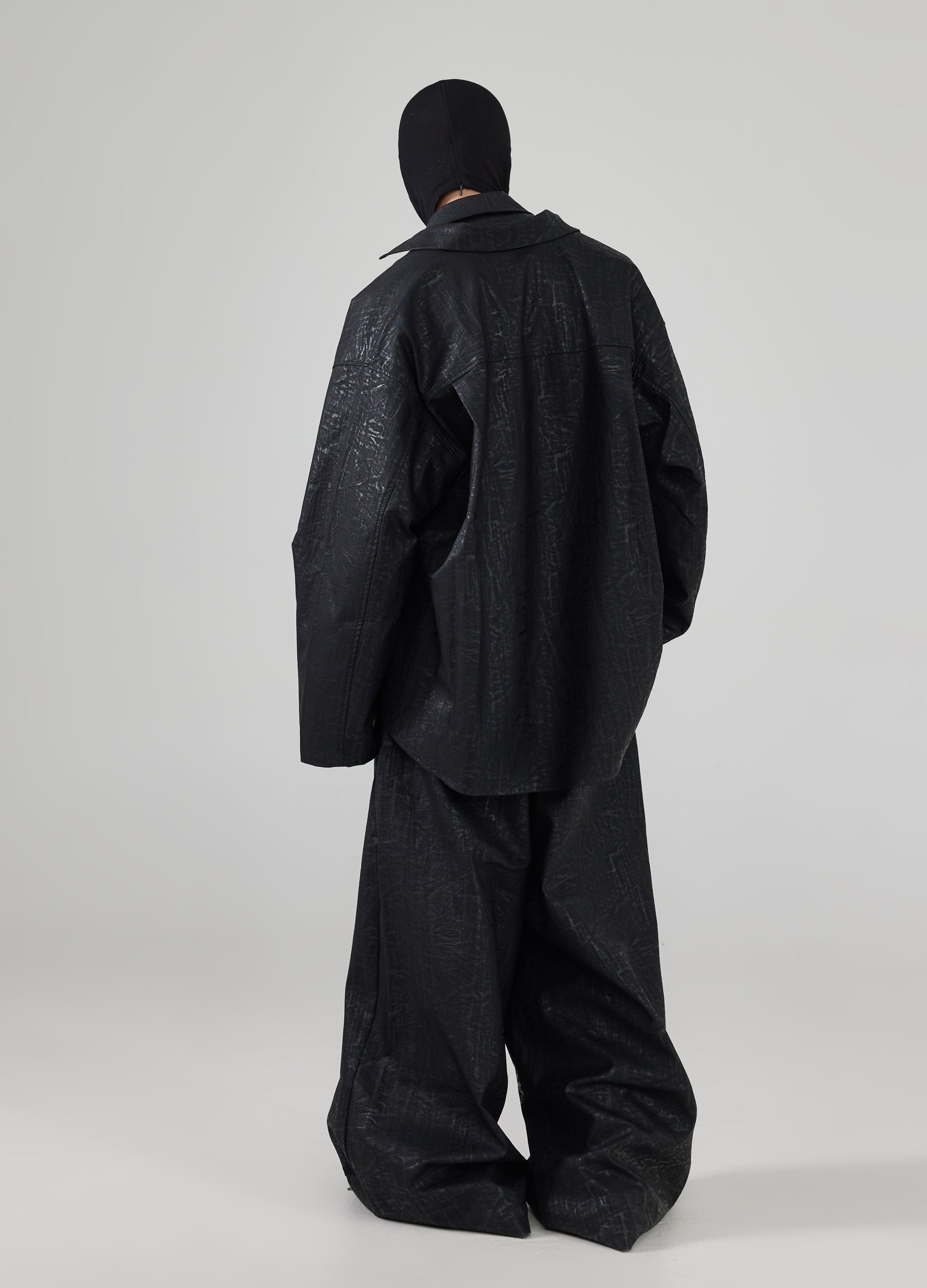 Camicia cerata Command 24FW