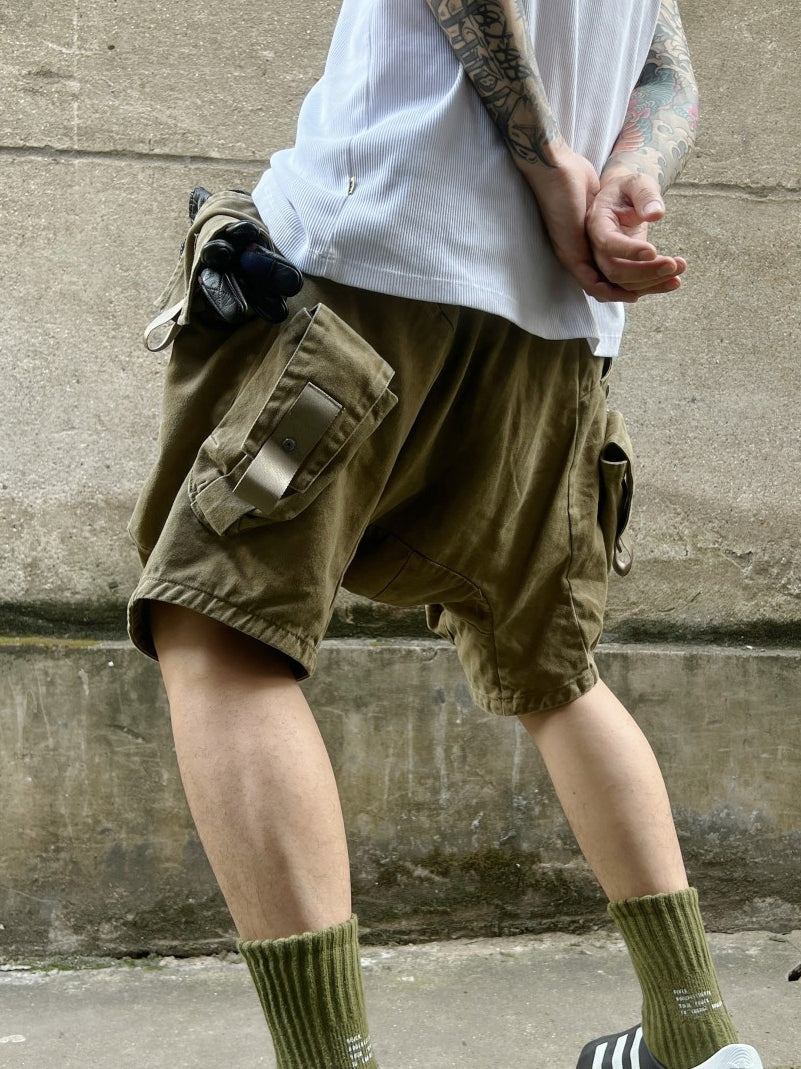 PANTALONCINI CARGO DRKLEI WASTELAND TECH