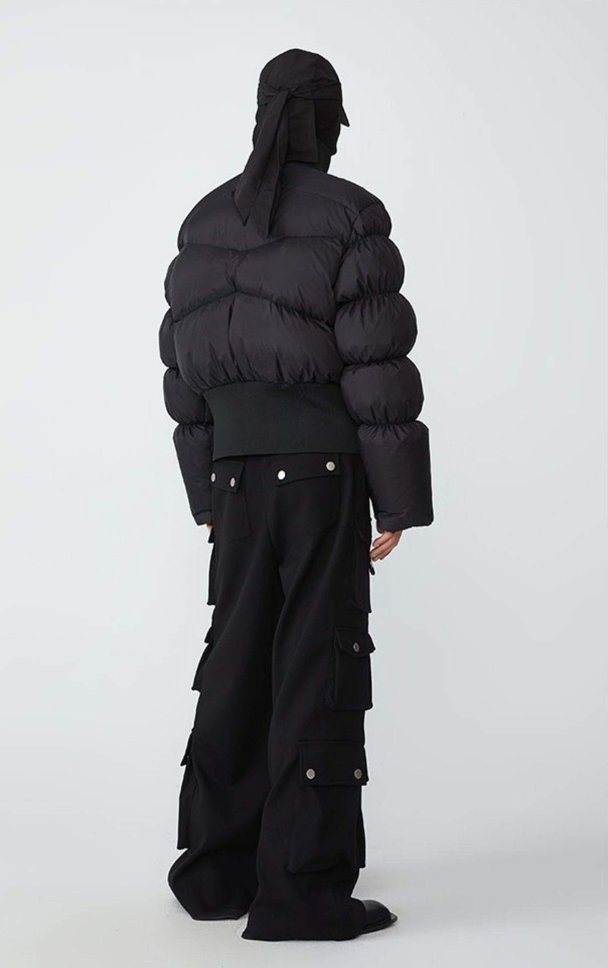 22FW Nocturnal Eclipse Crop Puffer