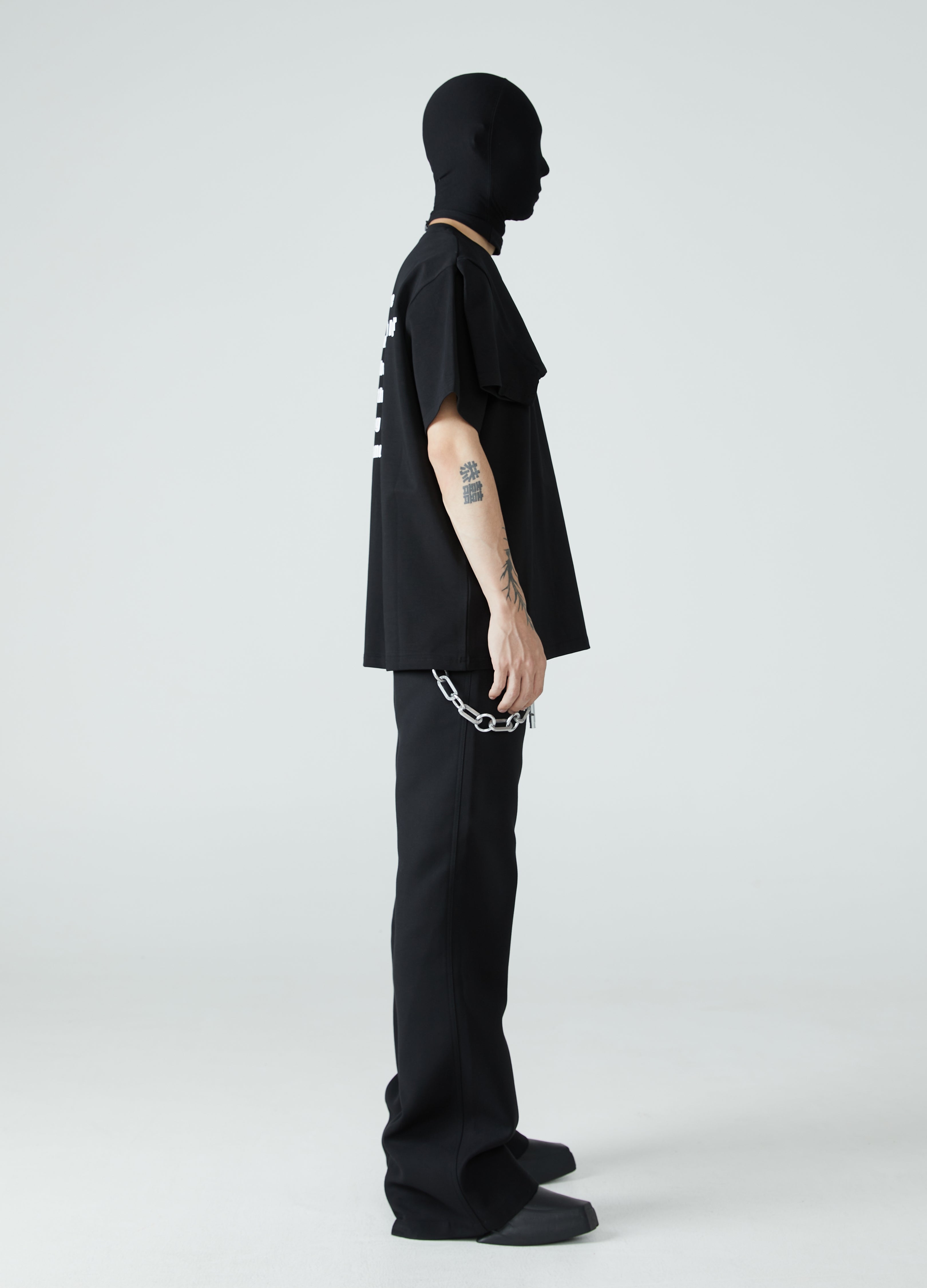 Maglietta tipografica a strati finti 23FW