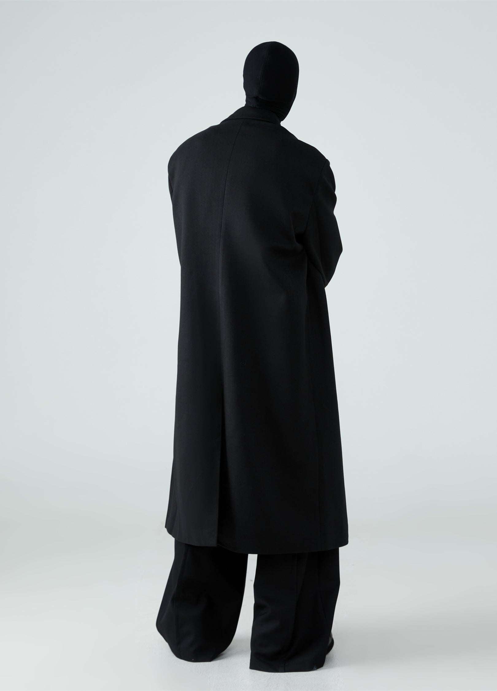 Cappotto di lana sbottonato 23FW