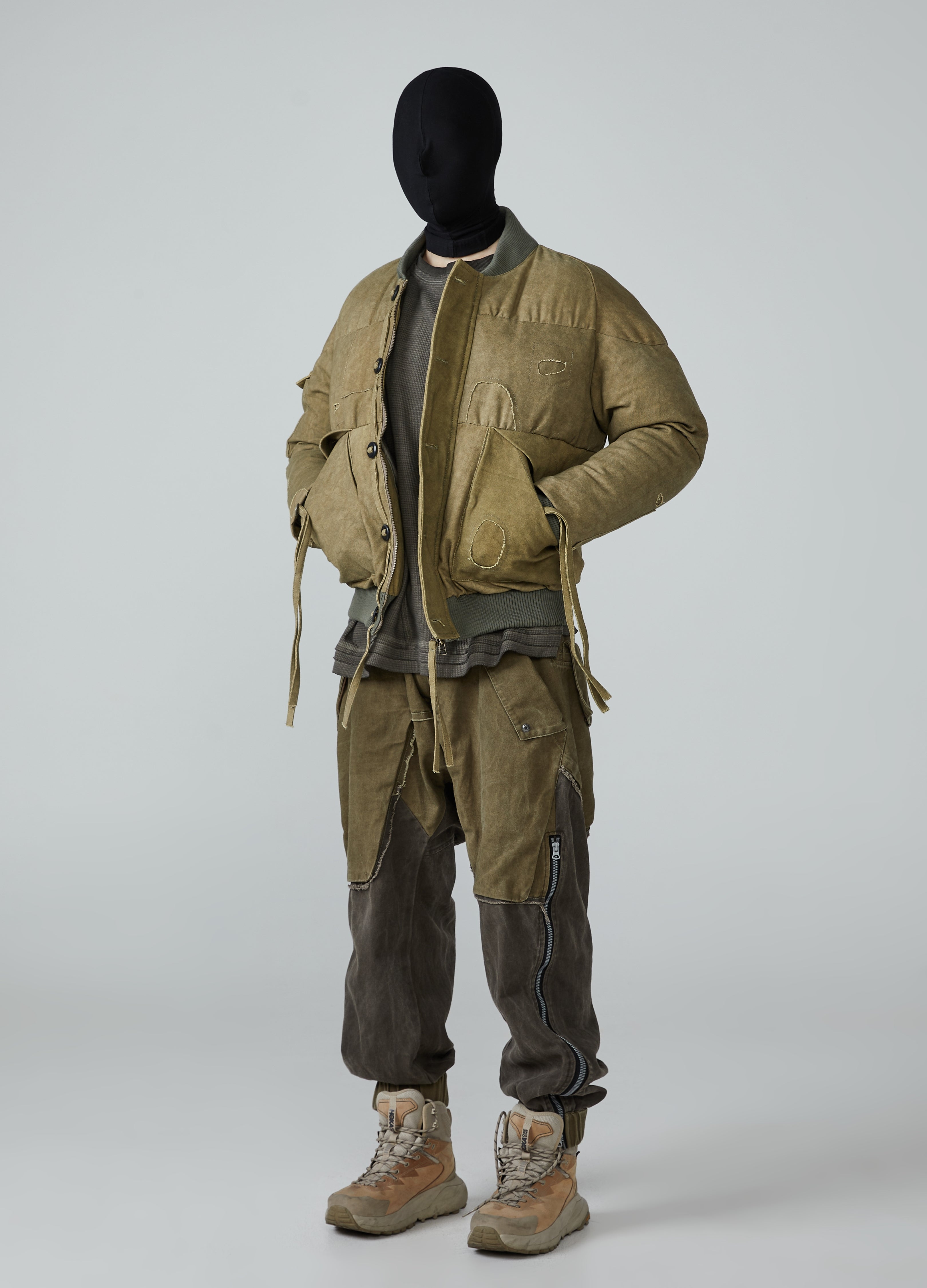 Giacca imbottita Wasteland con nastri