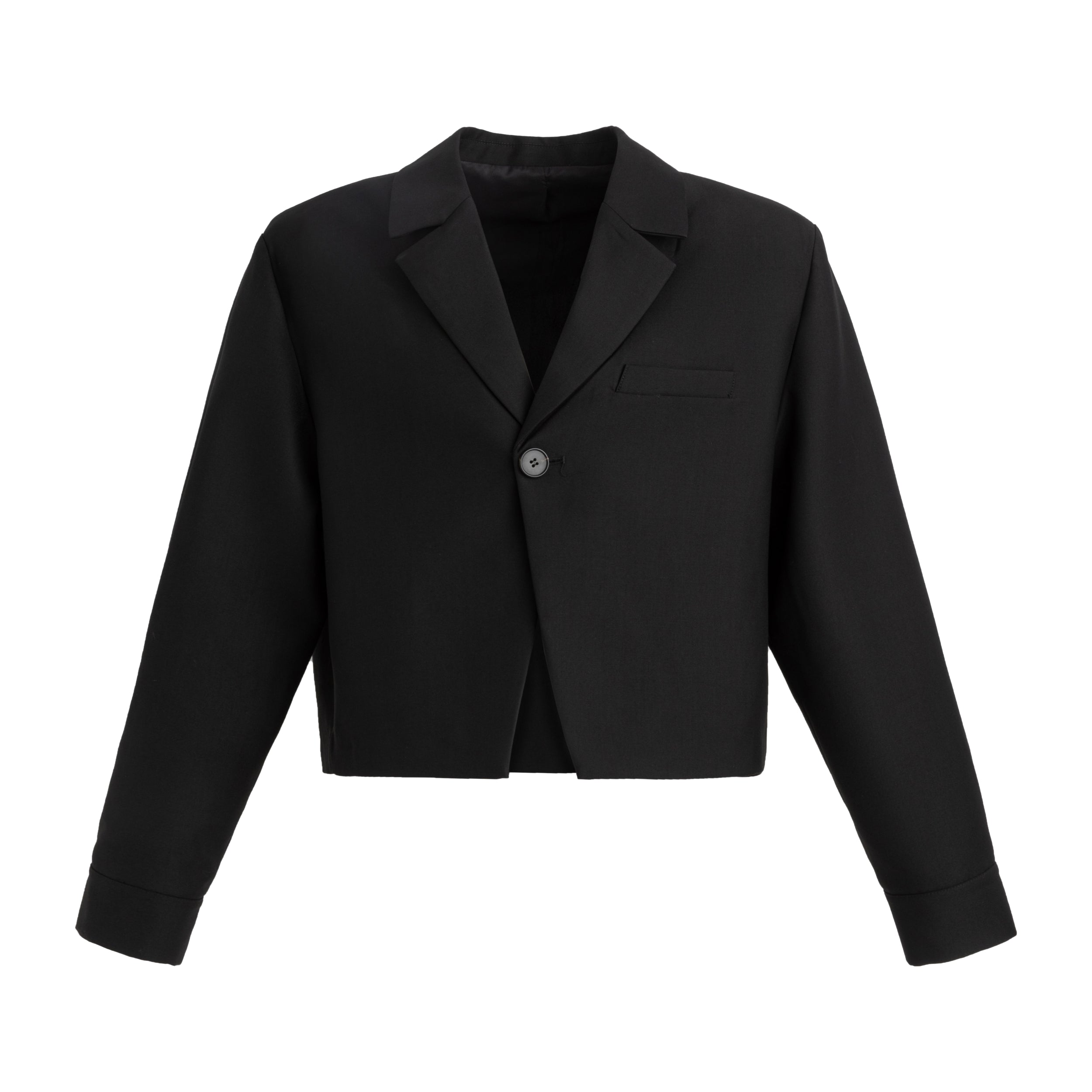 Giacca da abito ampia 23FW Noir Classique