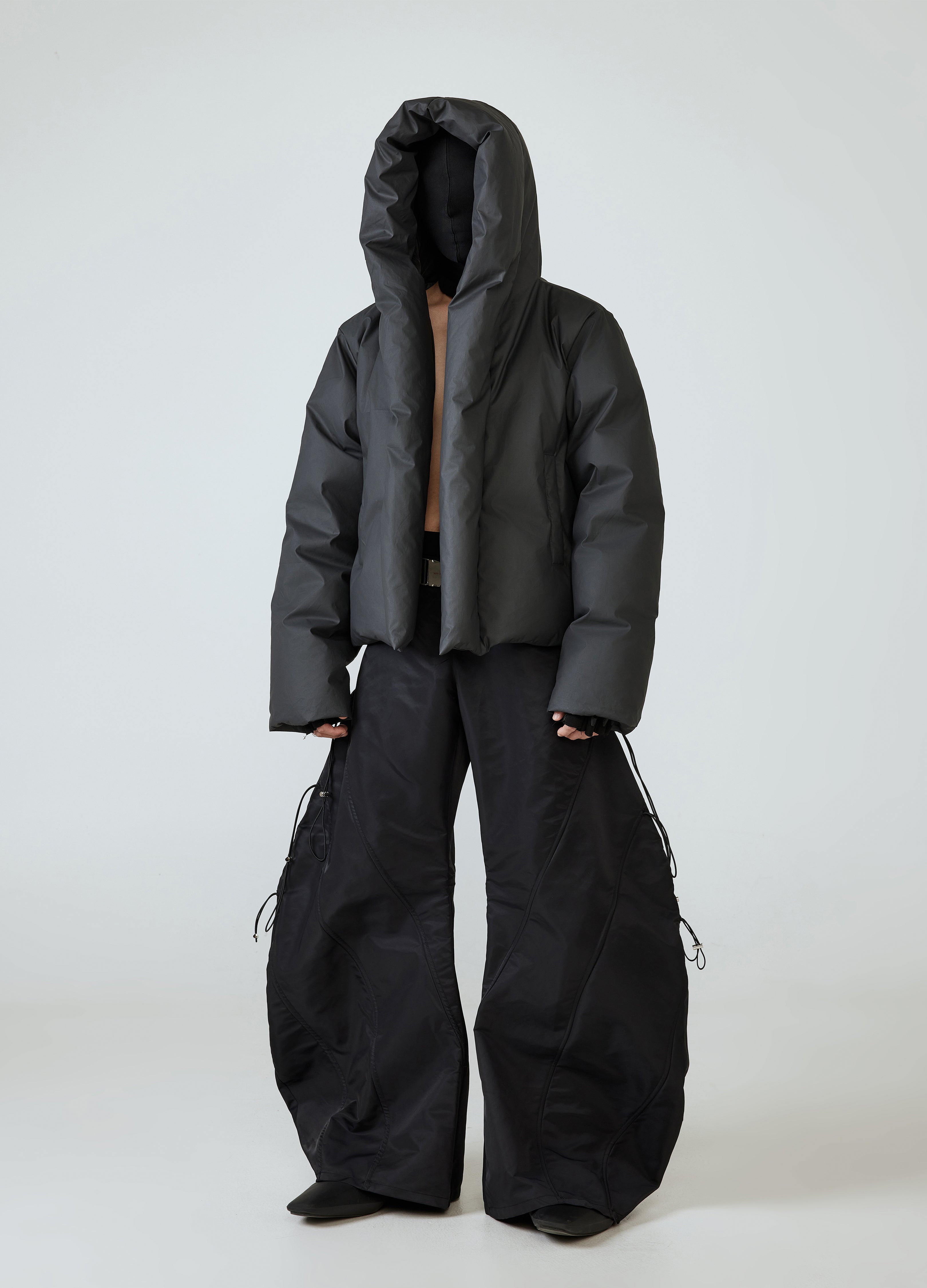 PIUMINO CON CAPPUCCIO SENZA BOTTONI 24FW