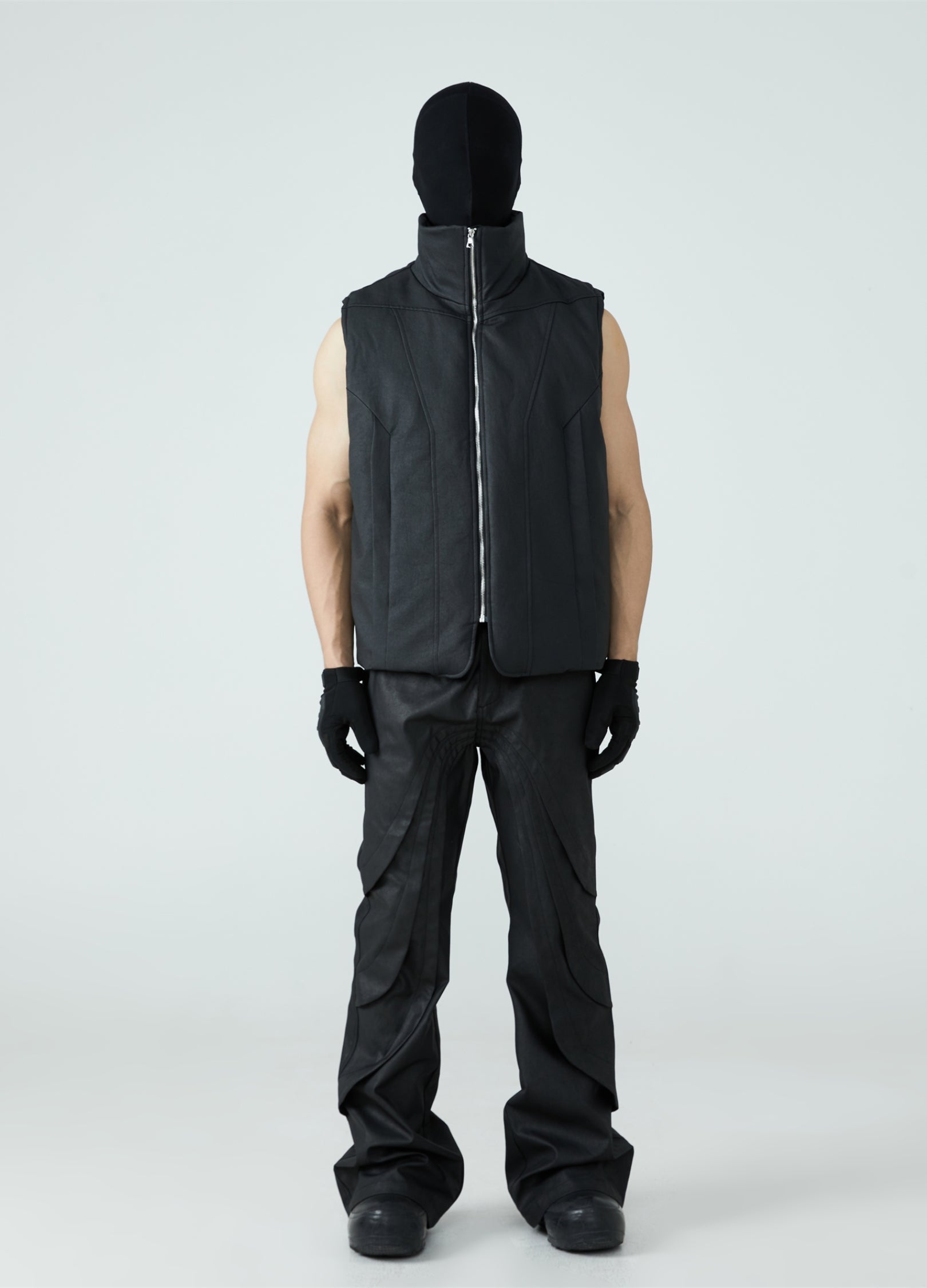 23FW Waxed Cotton Vest