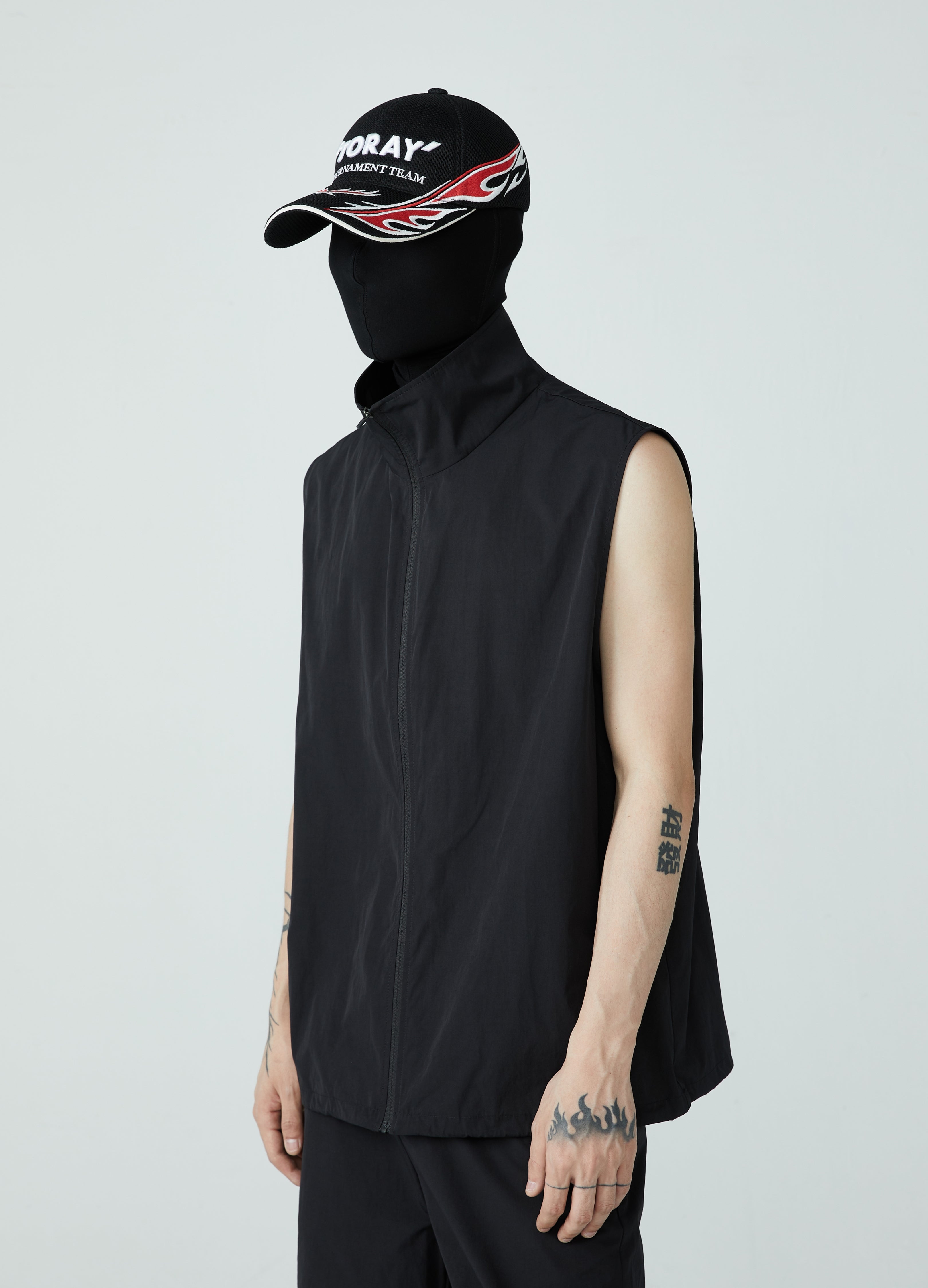 Gilet con collo alto Zephyr 23SS