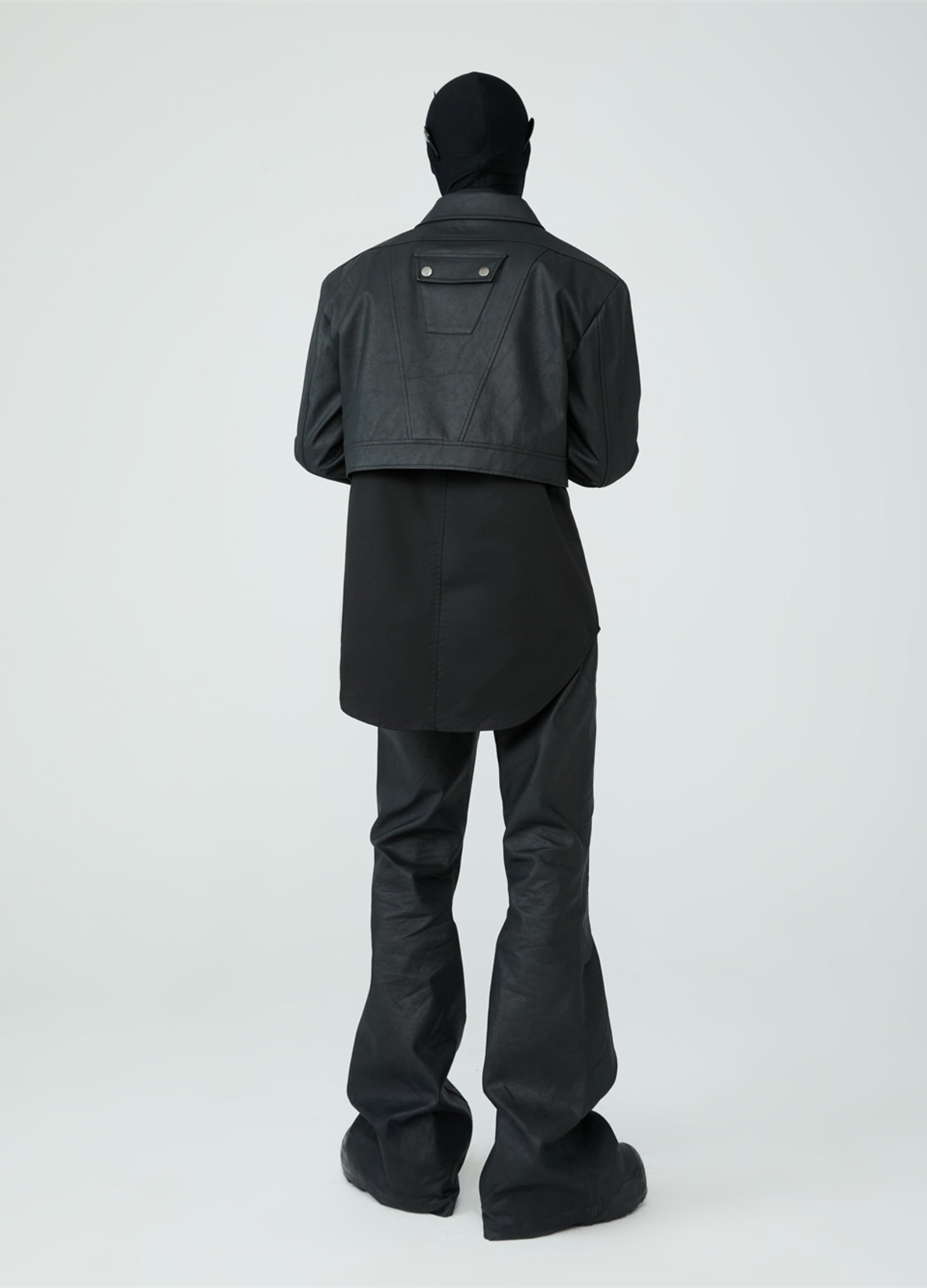 Pantaloni in pelle Metro Noir 23SS