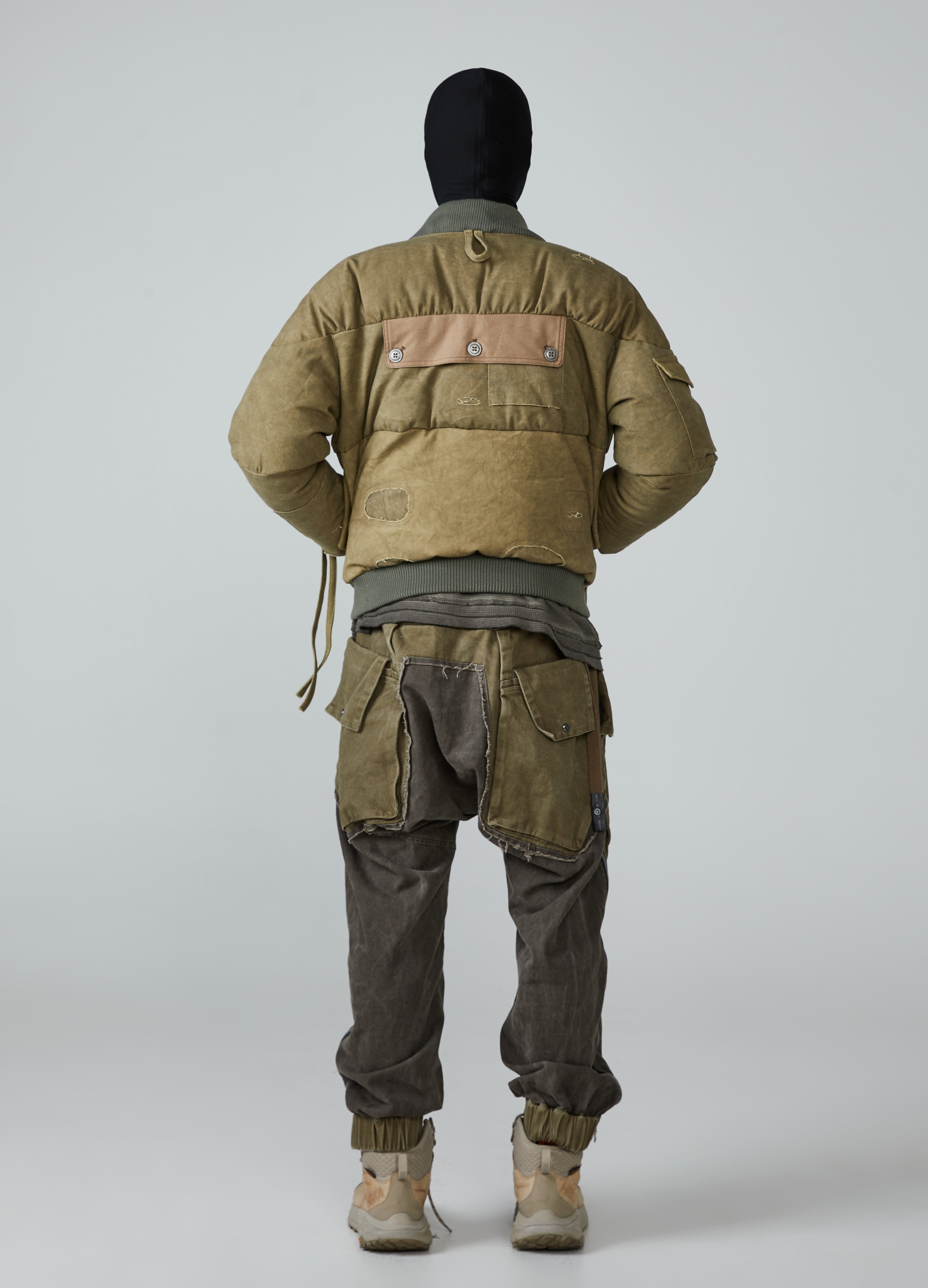 Giacca imbottita Wasteland con nastri