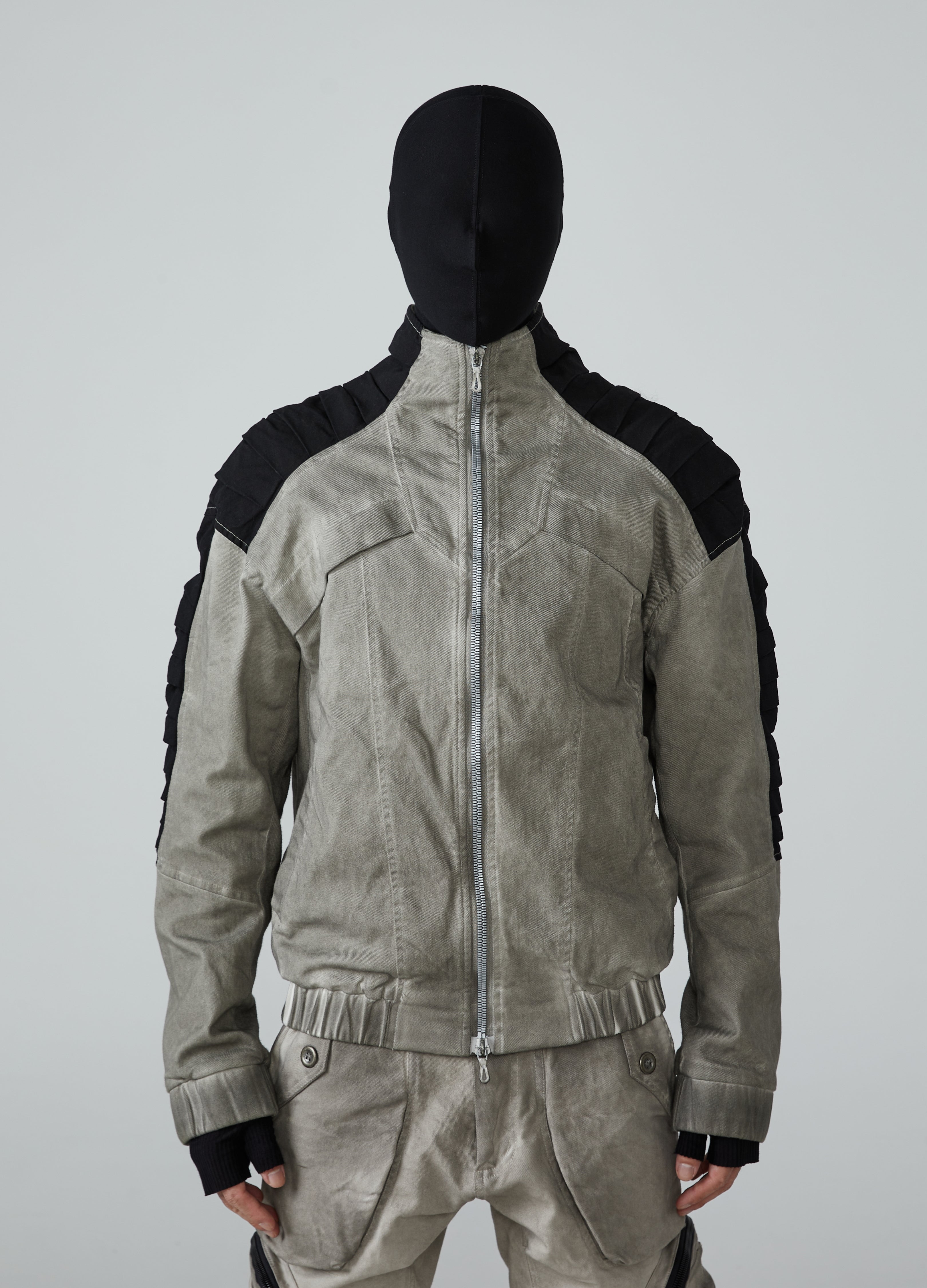 Giacca corta Wasteland Spliced Distressed