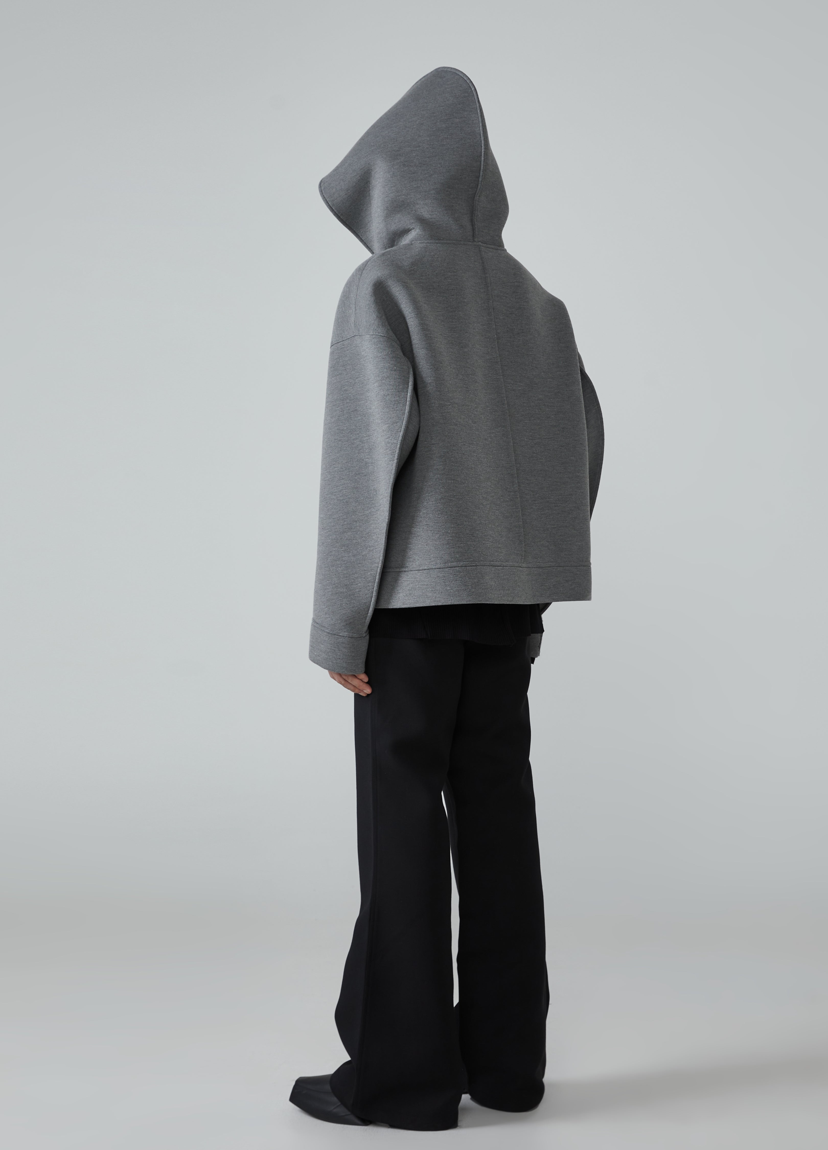 Felpa con cappuccio cardigan Nebula Drift 23FW