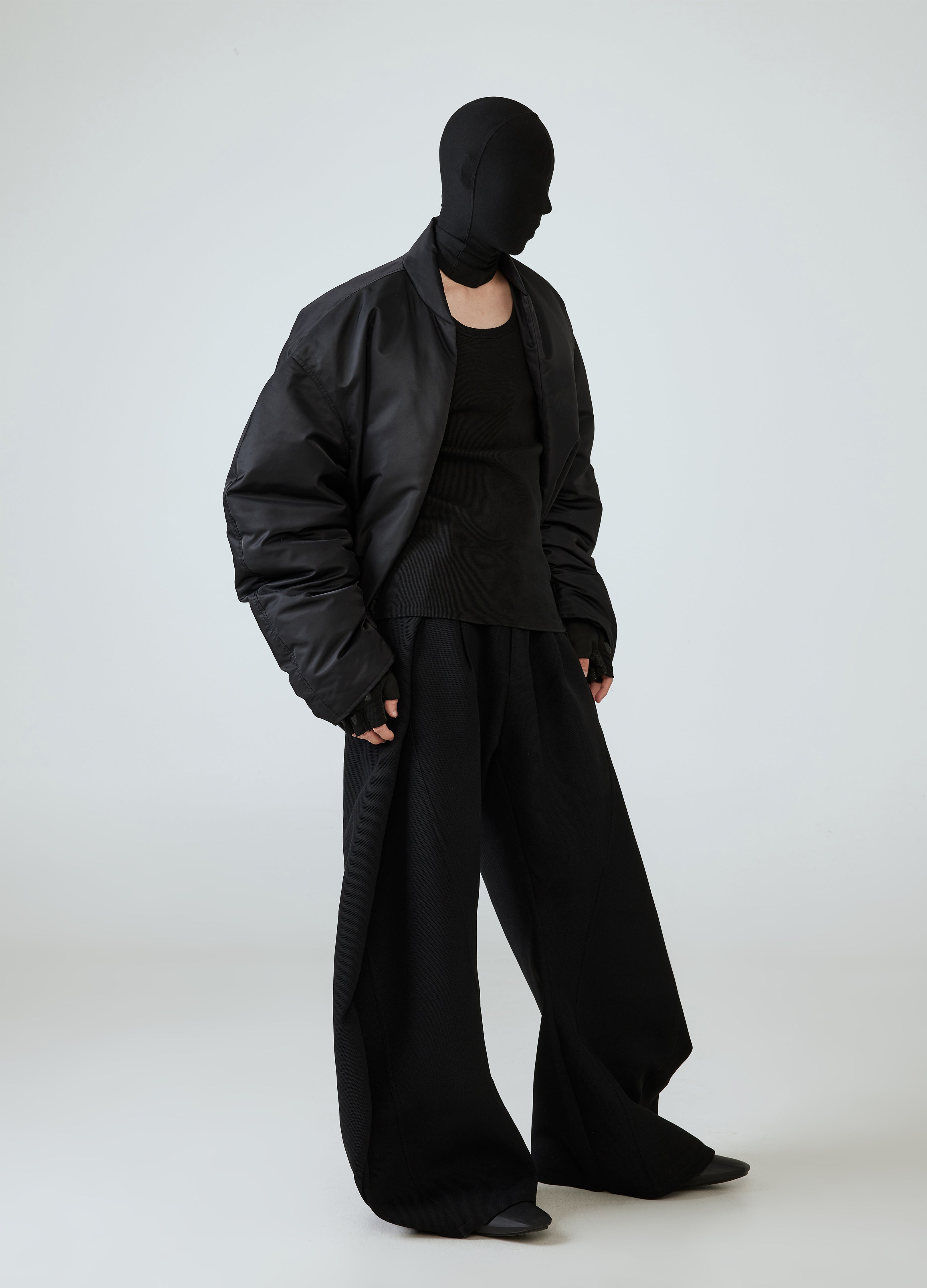 GIACCA IN PIUMINO NERO 24FW