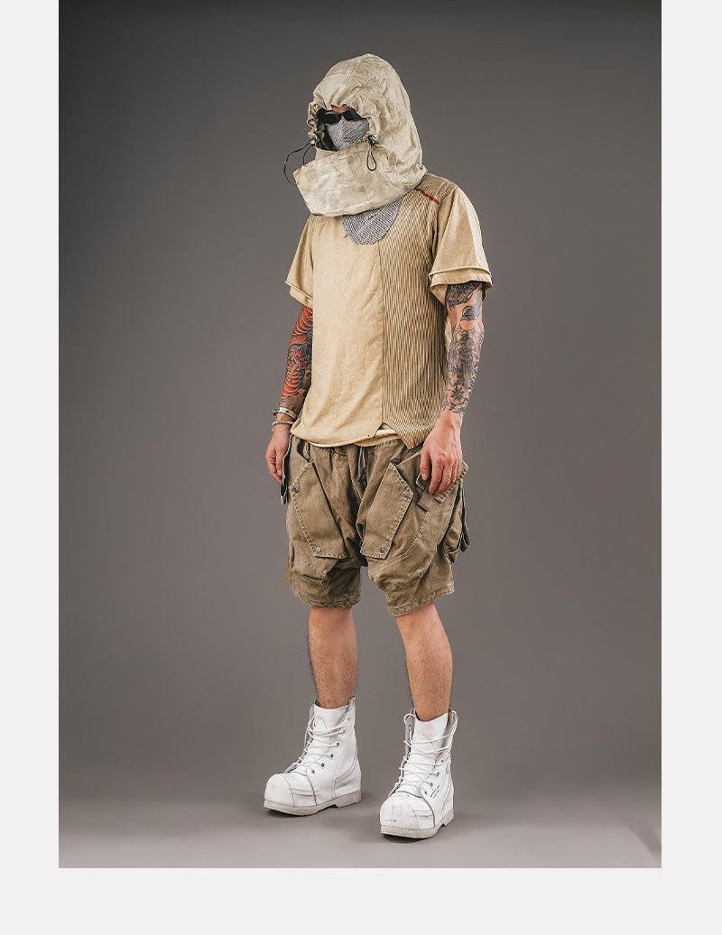 PANTALONCINI CARGO DRKLEI WASTELAND TECH