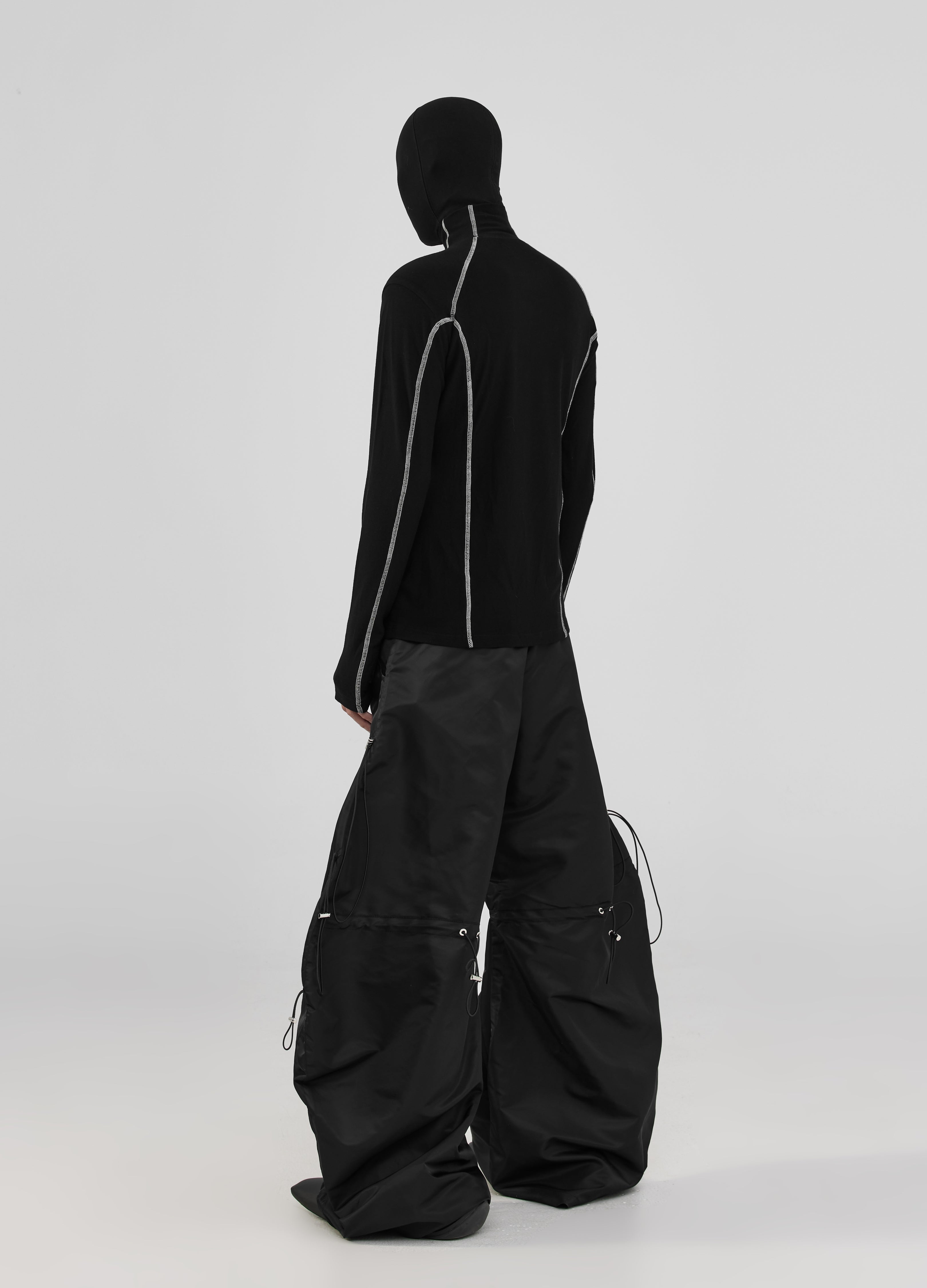 Maglietta a collo alto con filo 24FW