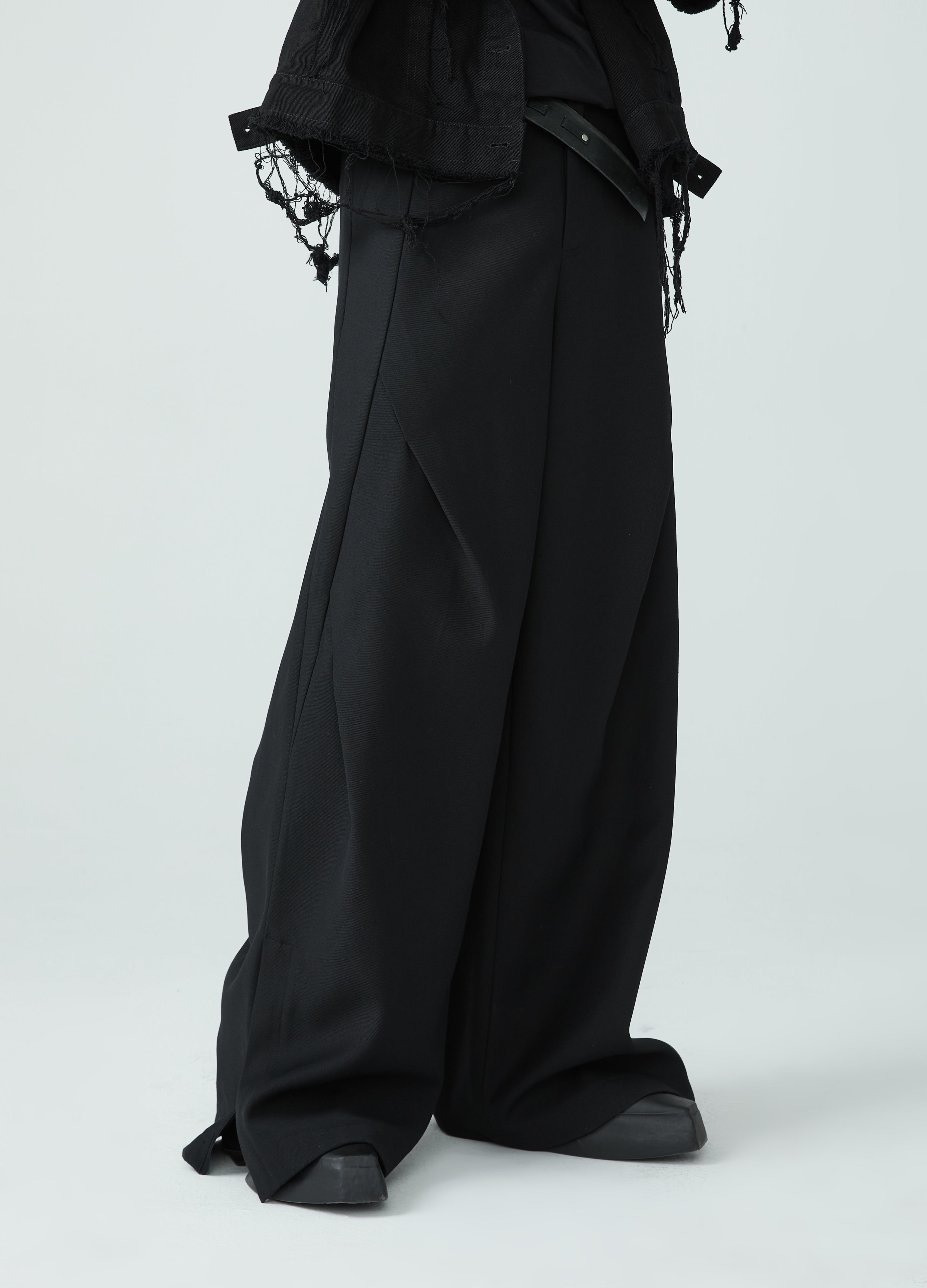 Pantaloni a gamba larga Guochao 23SS