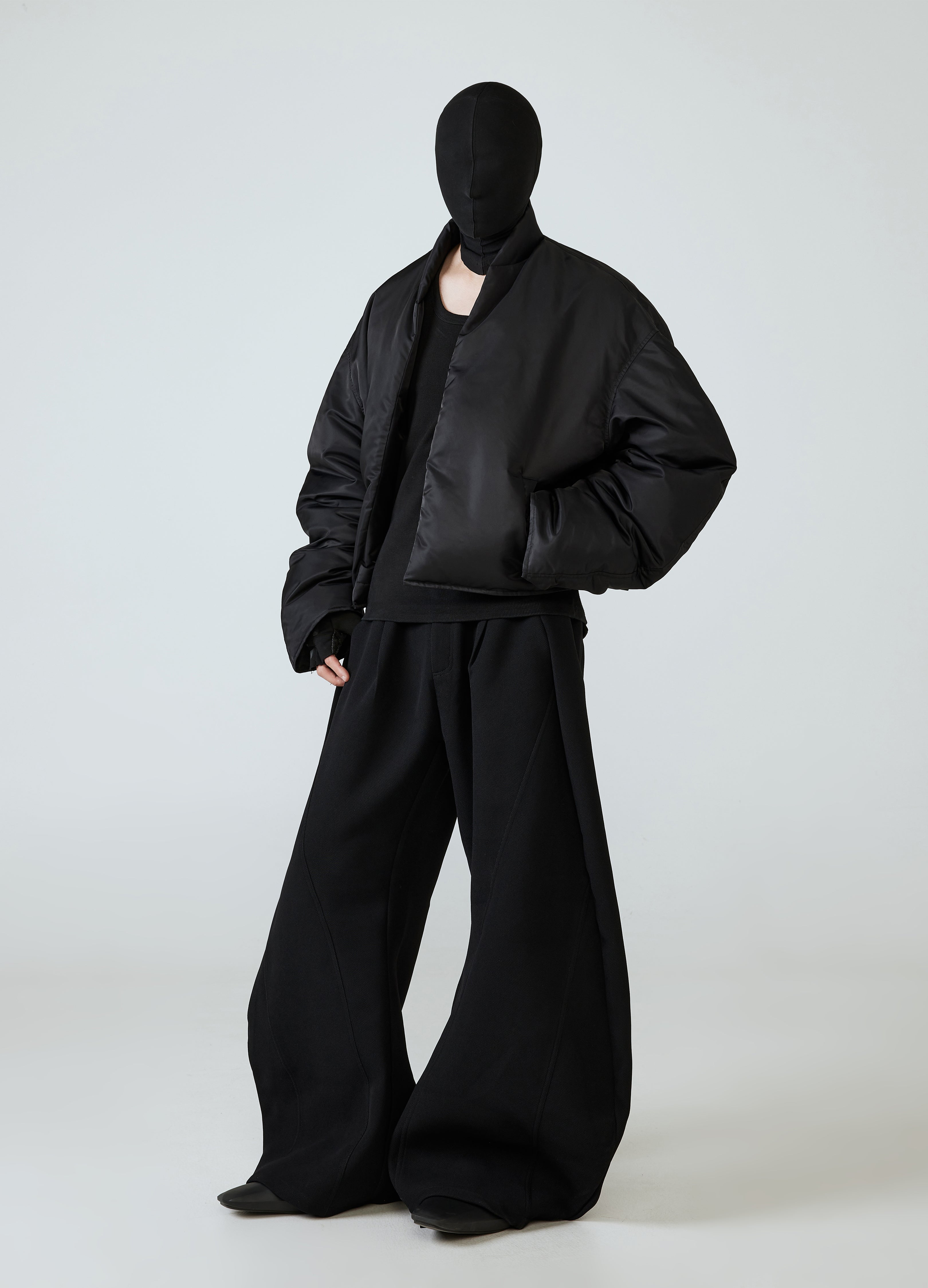 GIACCA IN PIUMINO NERO 24FW