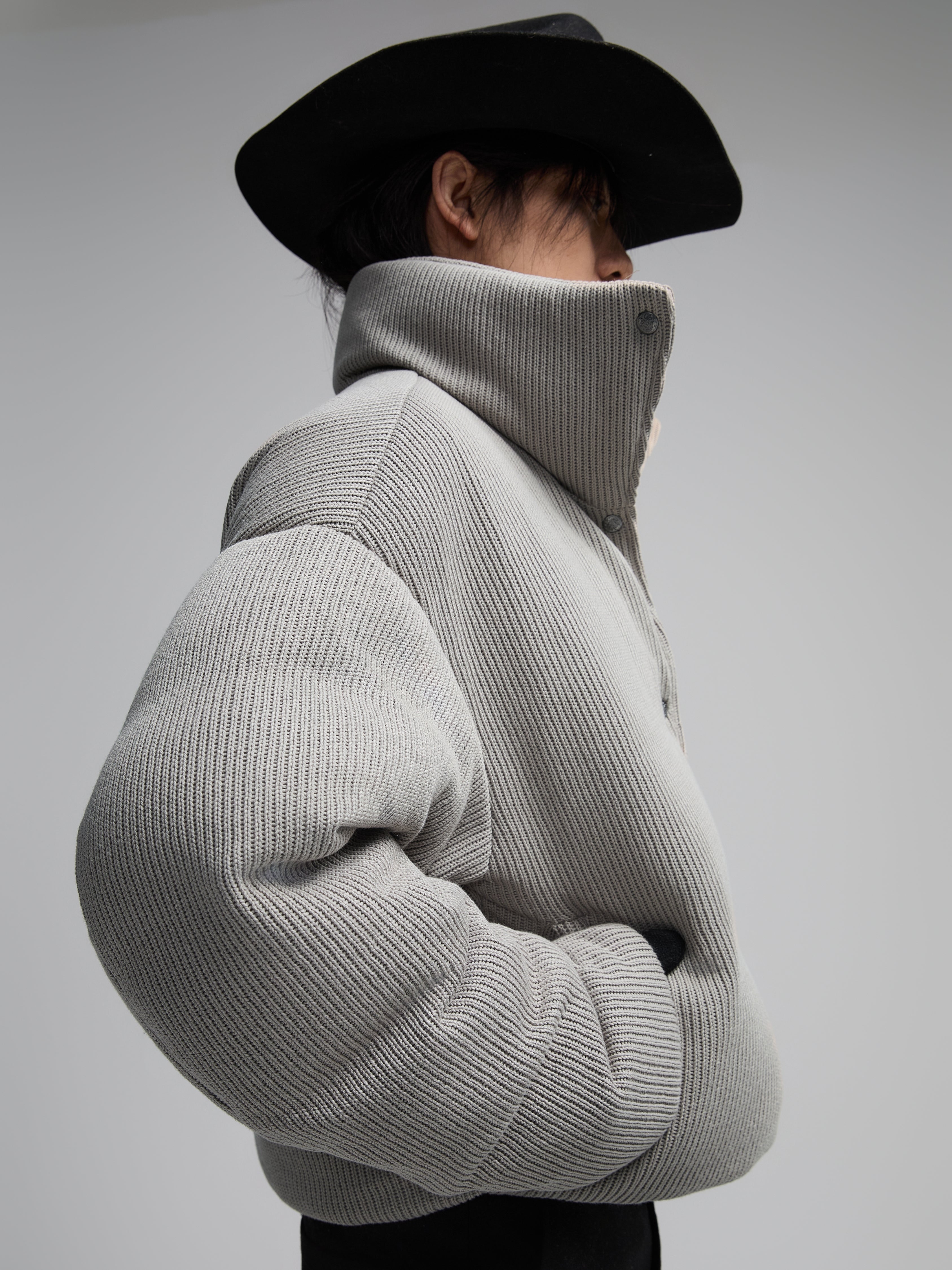 Giacca in piumino spesso CVC 24AW 90% imbottitura in anatra bianca