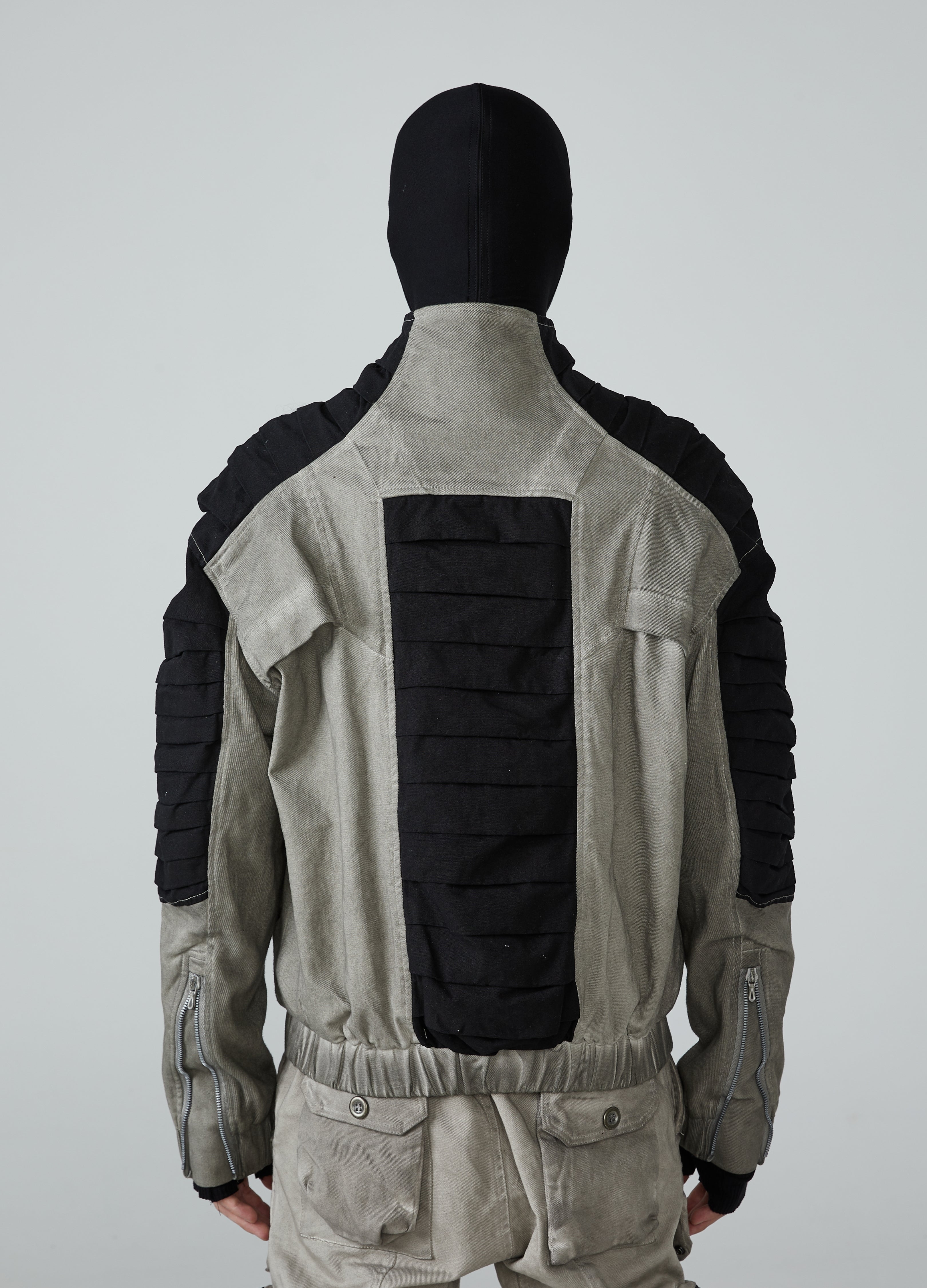 Giacca corta Wasteland Spliced Distressed