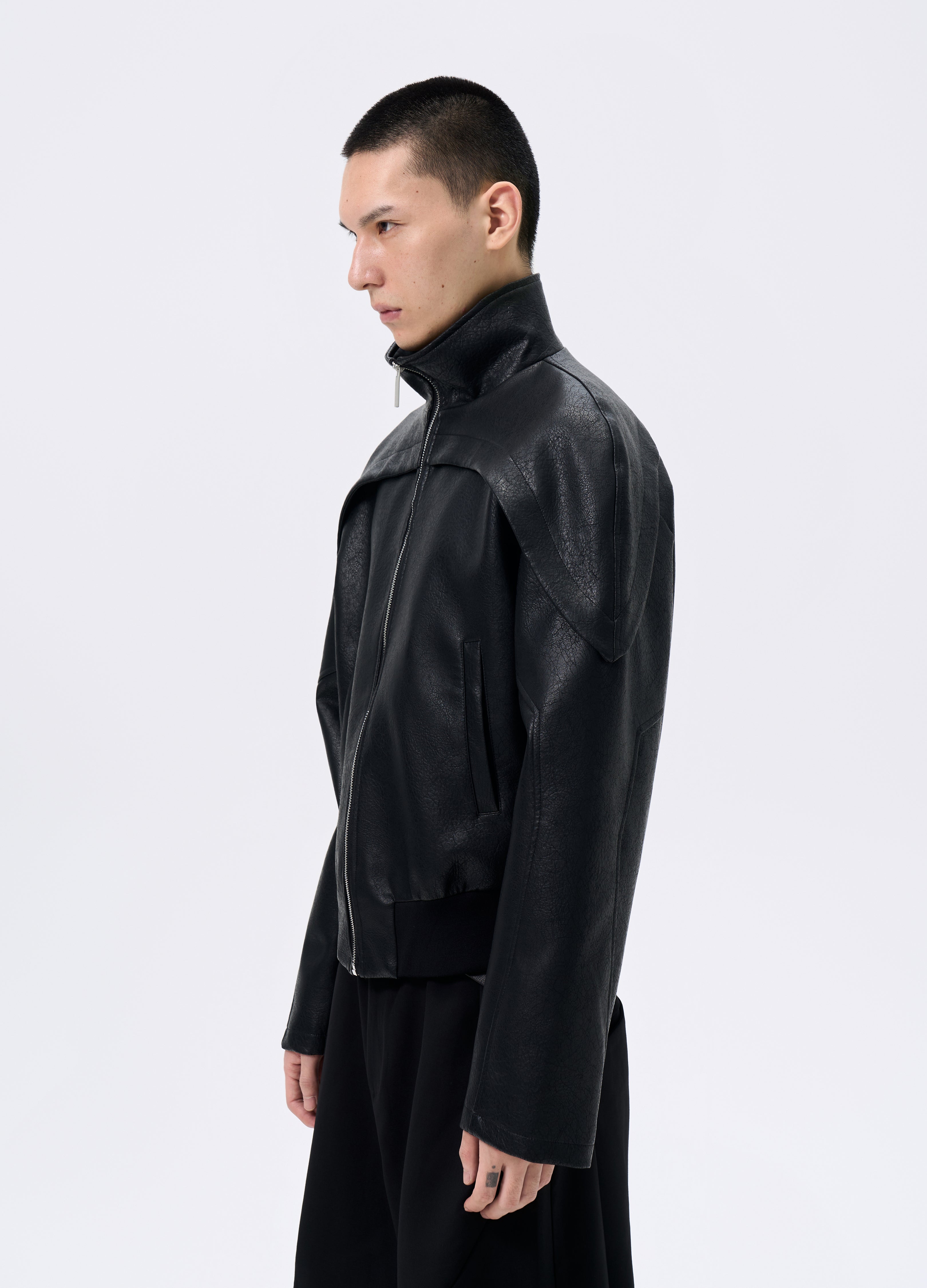 GIACCA IN PELLE SCREPOLATA ARC 25FW