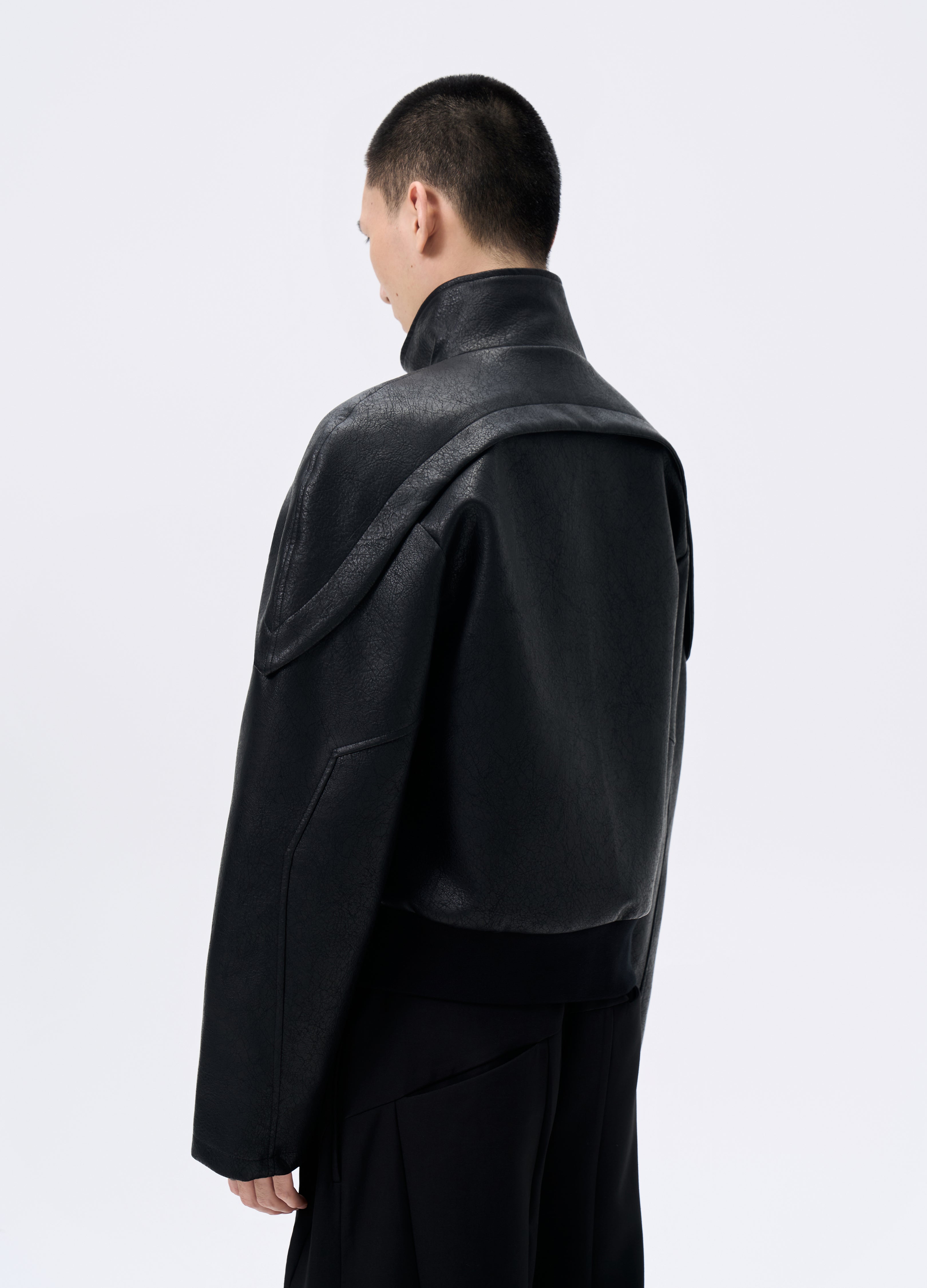 GIACCA IN PELLE SCREPOLATA ARC 25FW