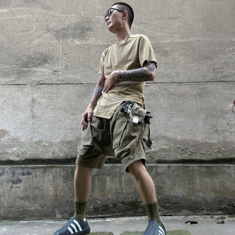 PANTALONCINI CARGO DRKLEI WASTELAND TECH