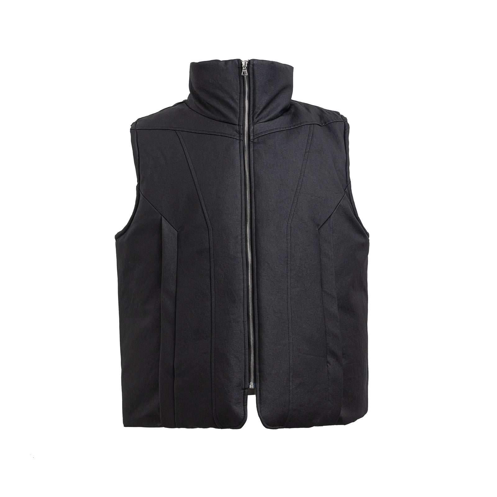 Gilet in cotone cerato 23FW