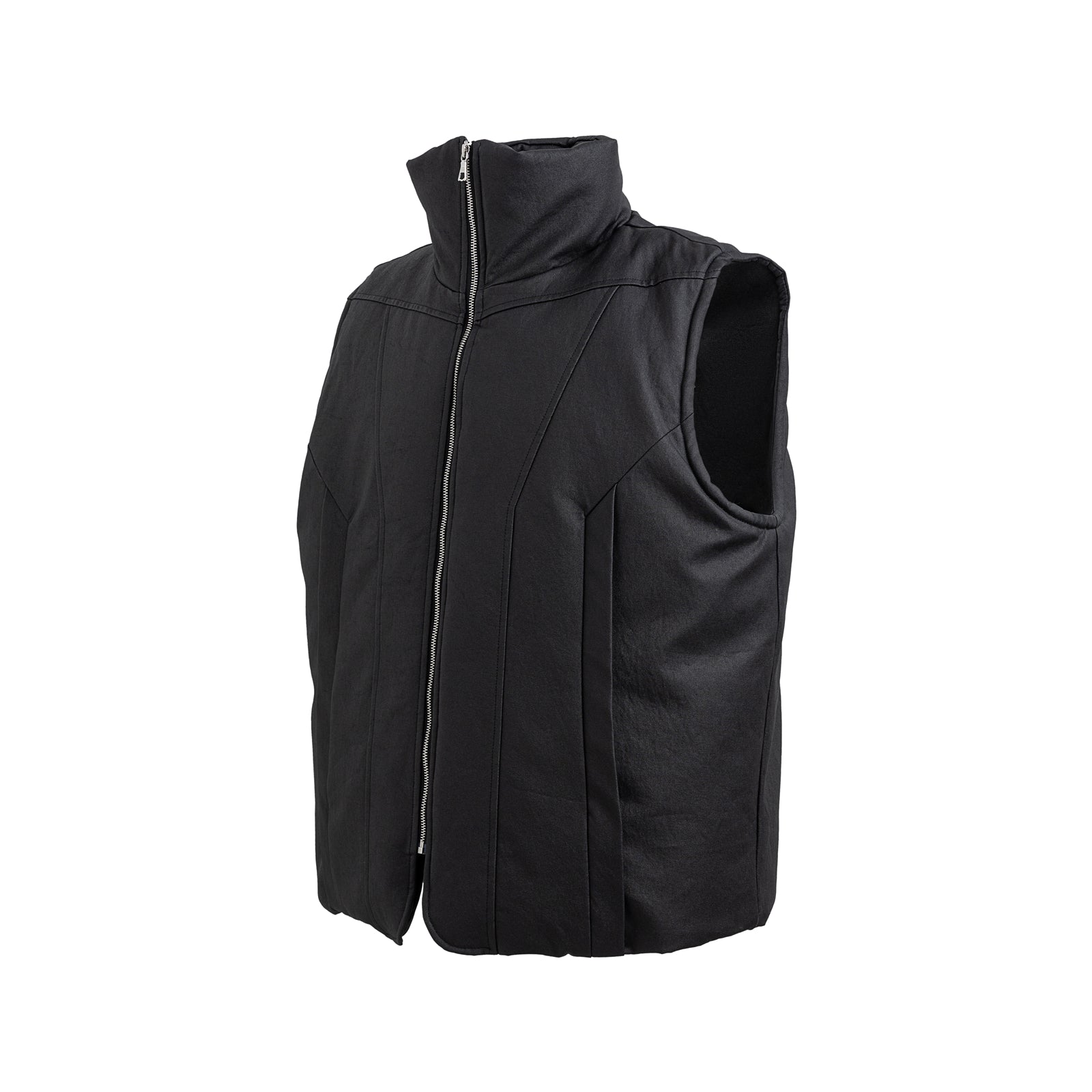 Gilet in cotone cerato 23FW