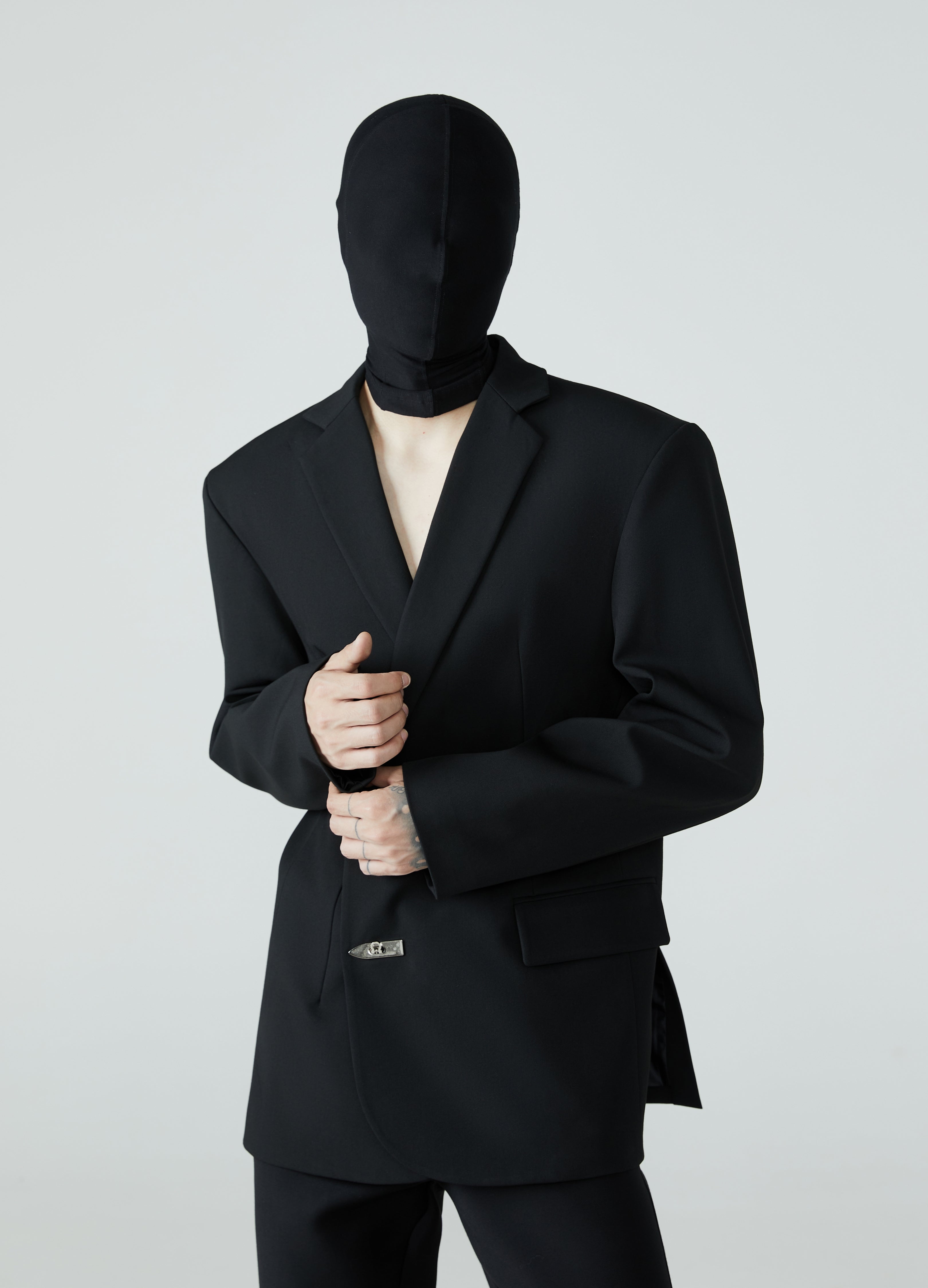 Giacca da abito slim fit con spalle strutturate 23FW