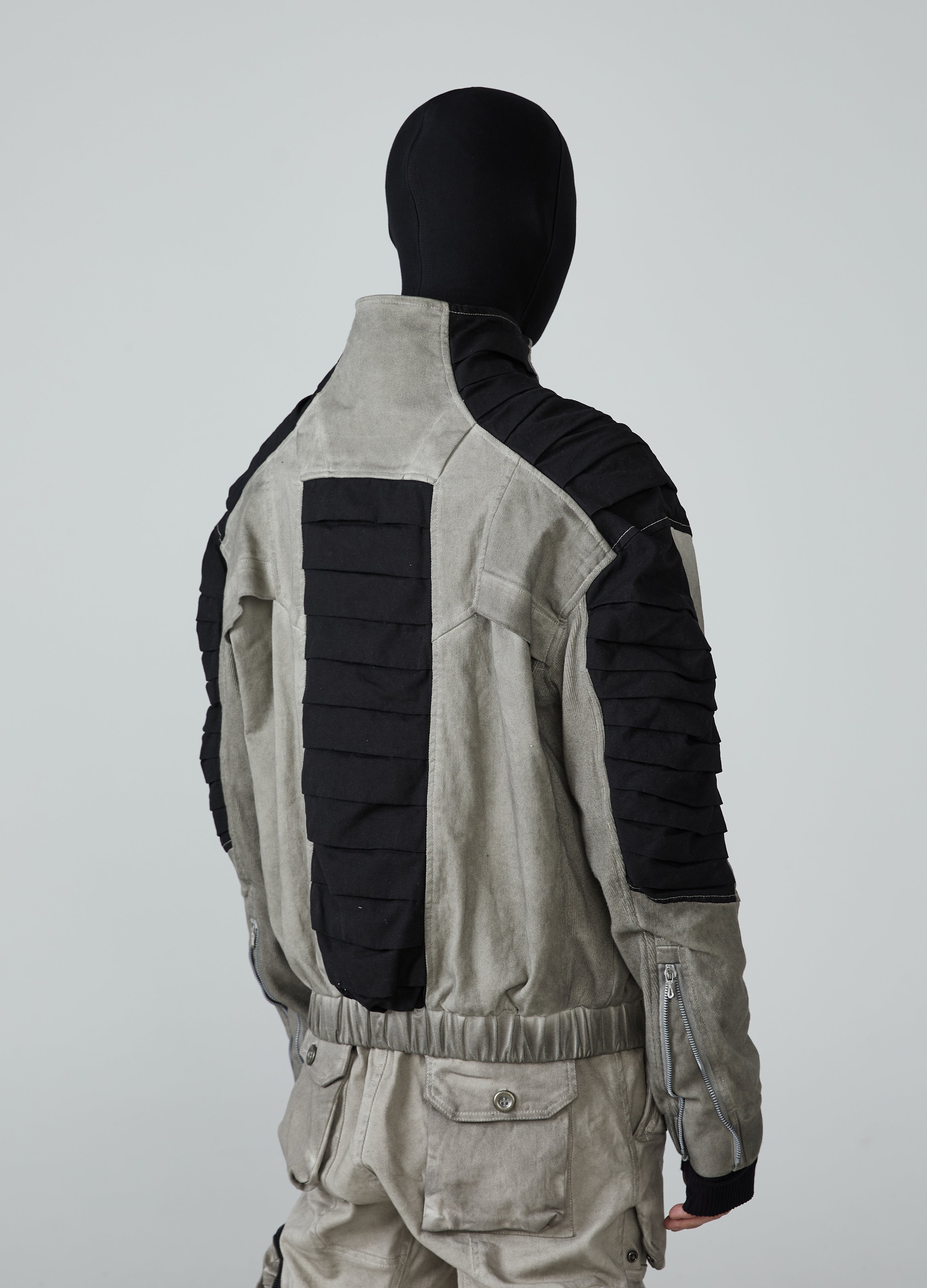 Giacca corta Wasteland Spliced Distressed