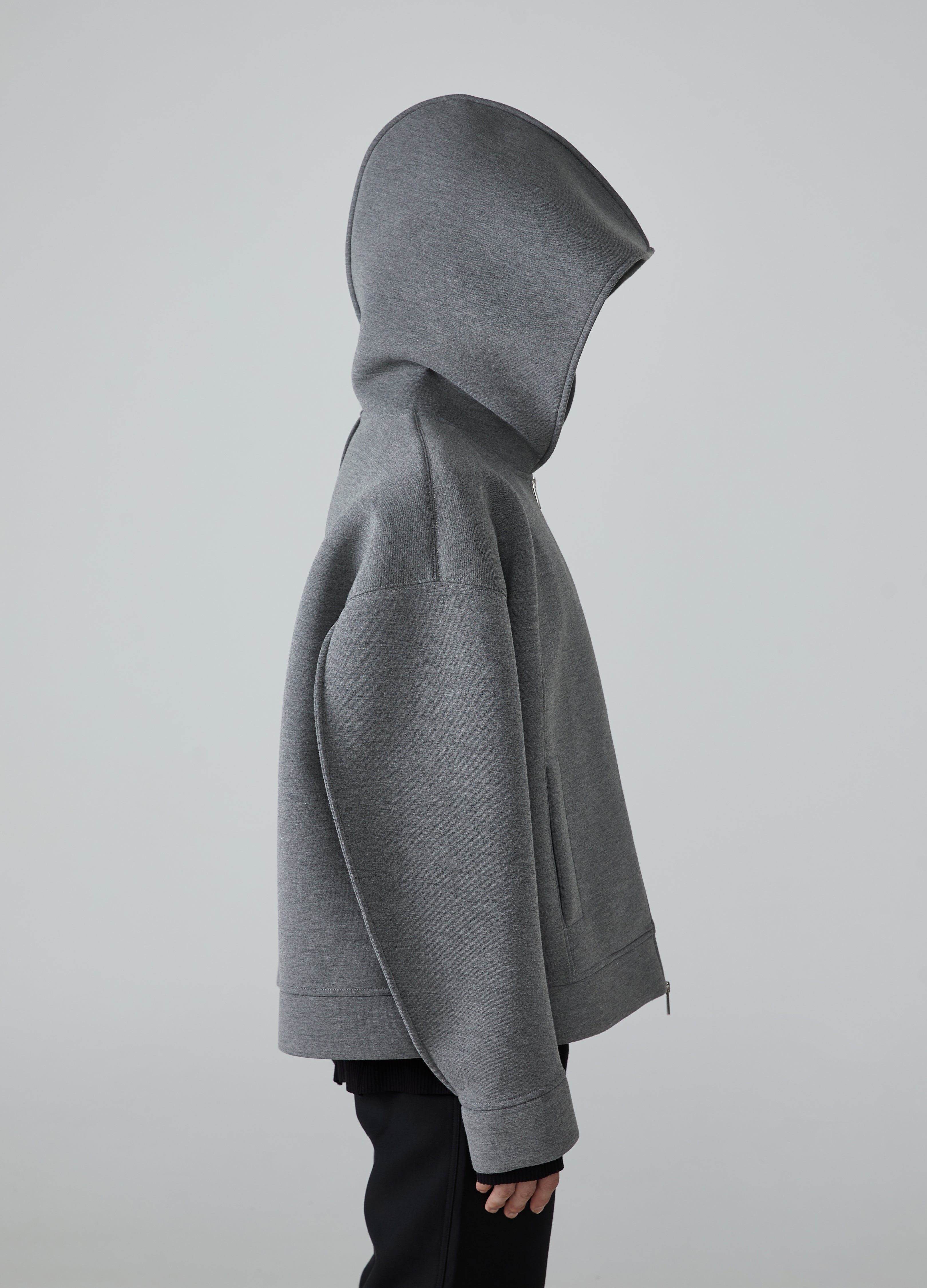 Felpa con cappuccio cardigan Nebula Drift 23FW