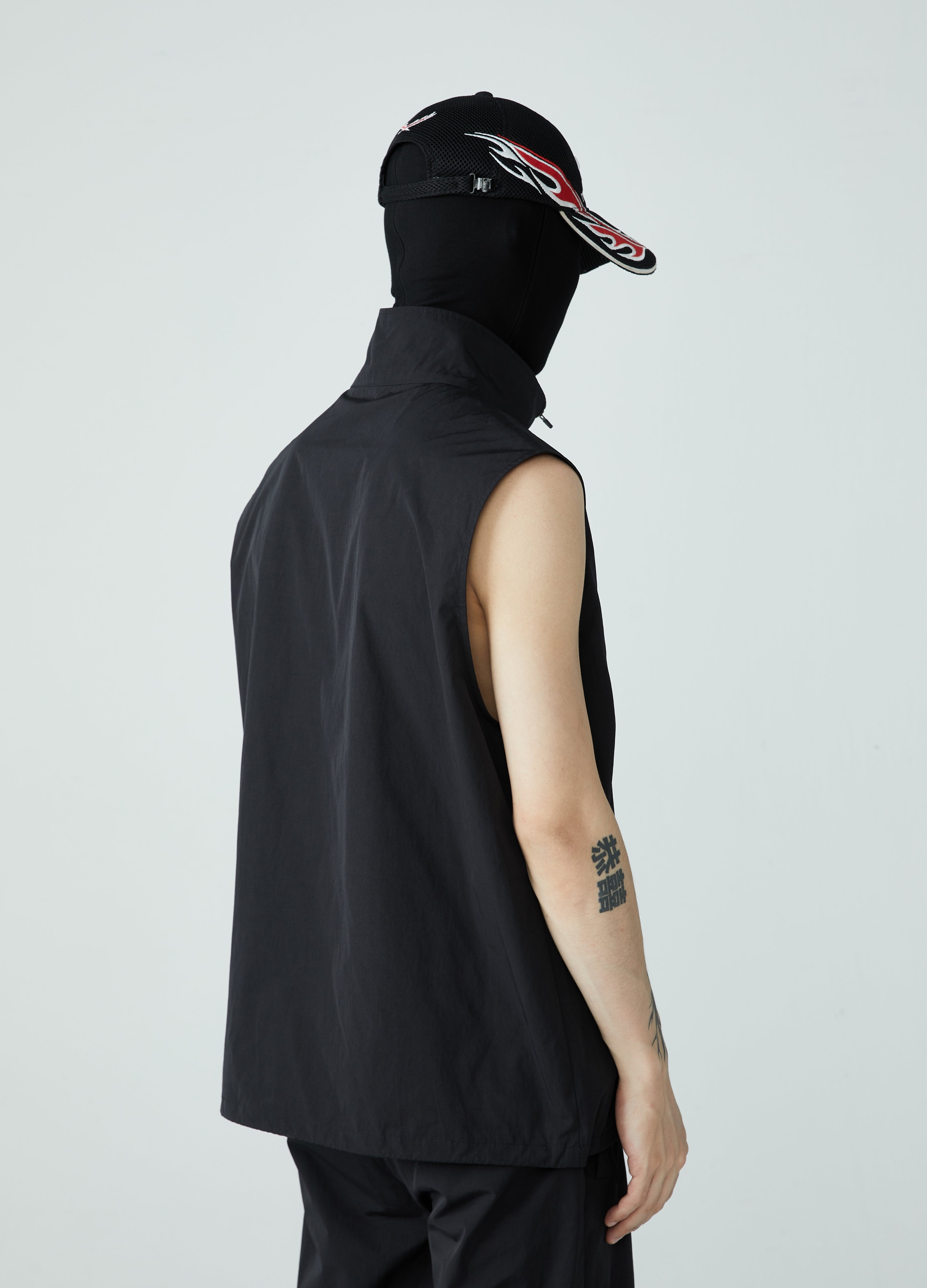 Gilet con collo alto Zephyr 23SS