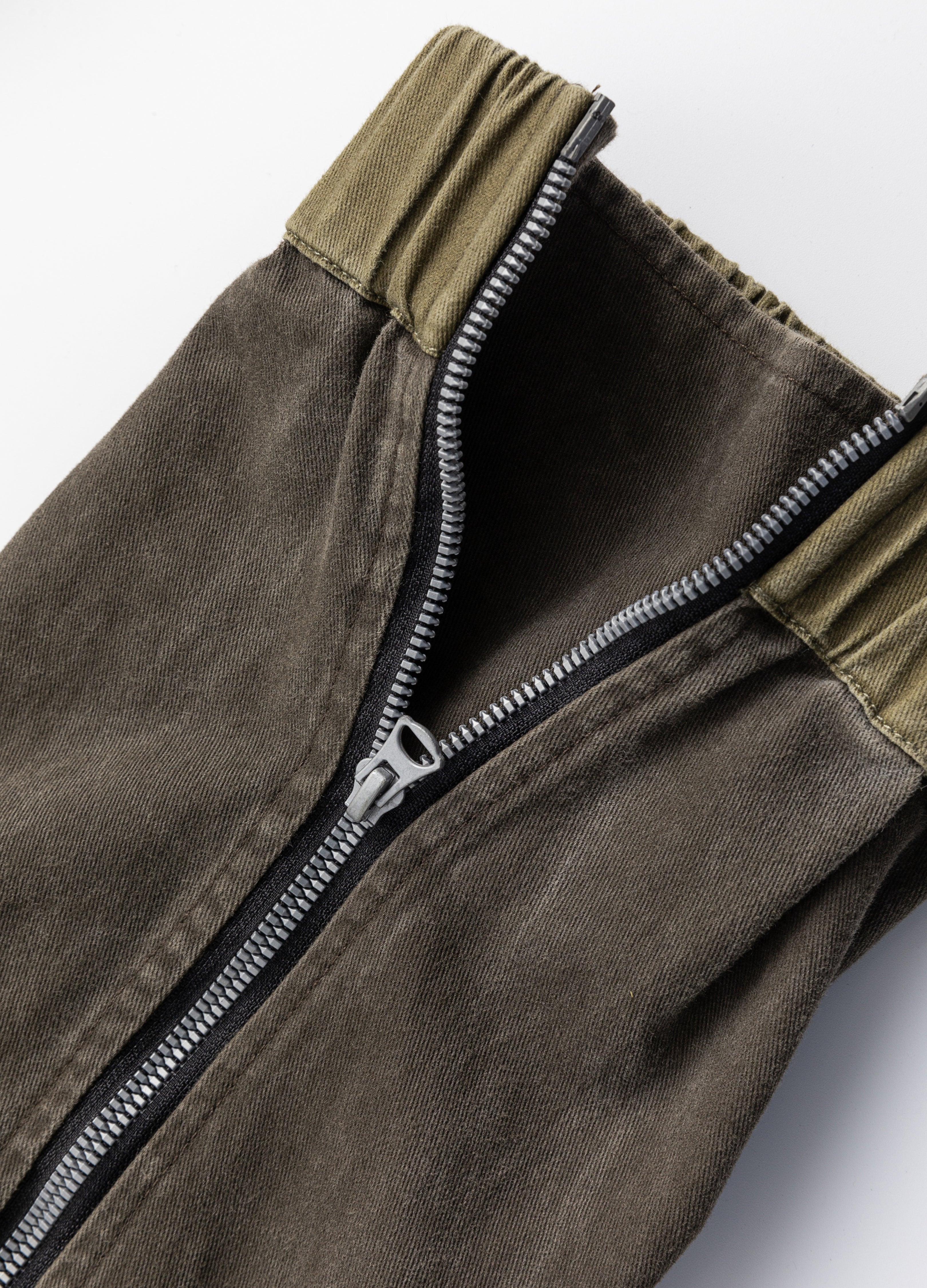 Jeans da lavoro patchwork Wasteland