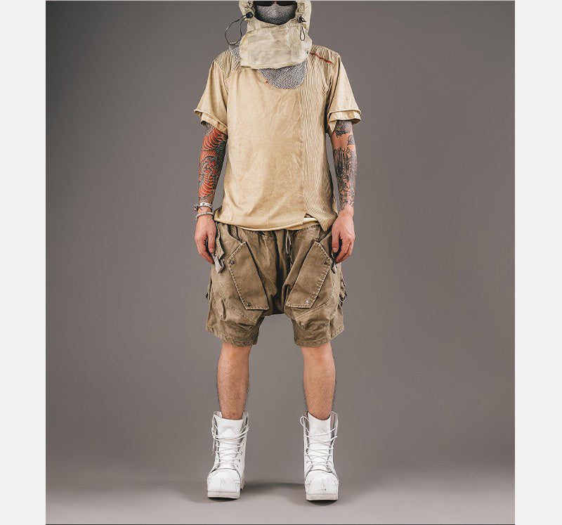 PANTALONCINI CARGO DRKLEI WASTELAND TECH