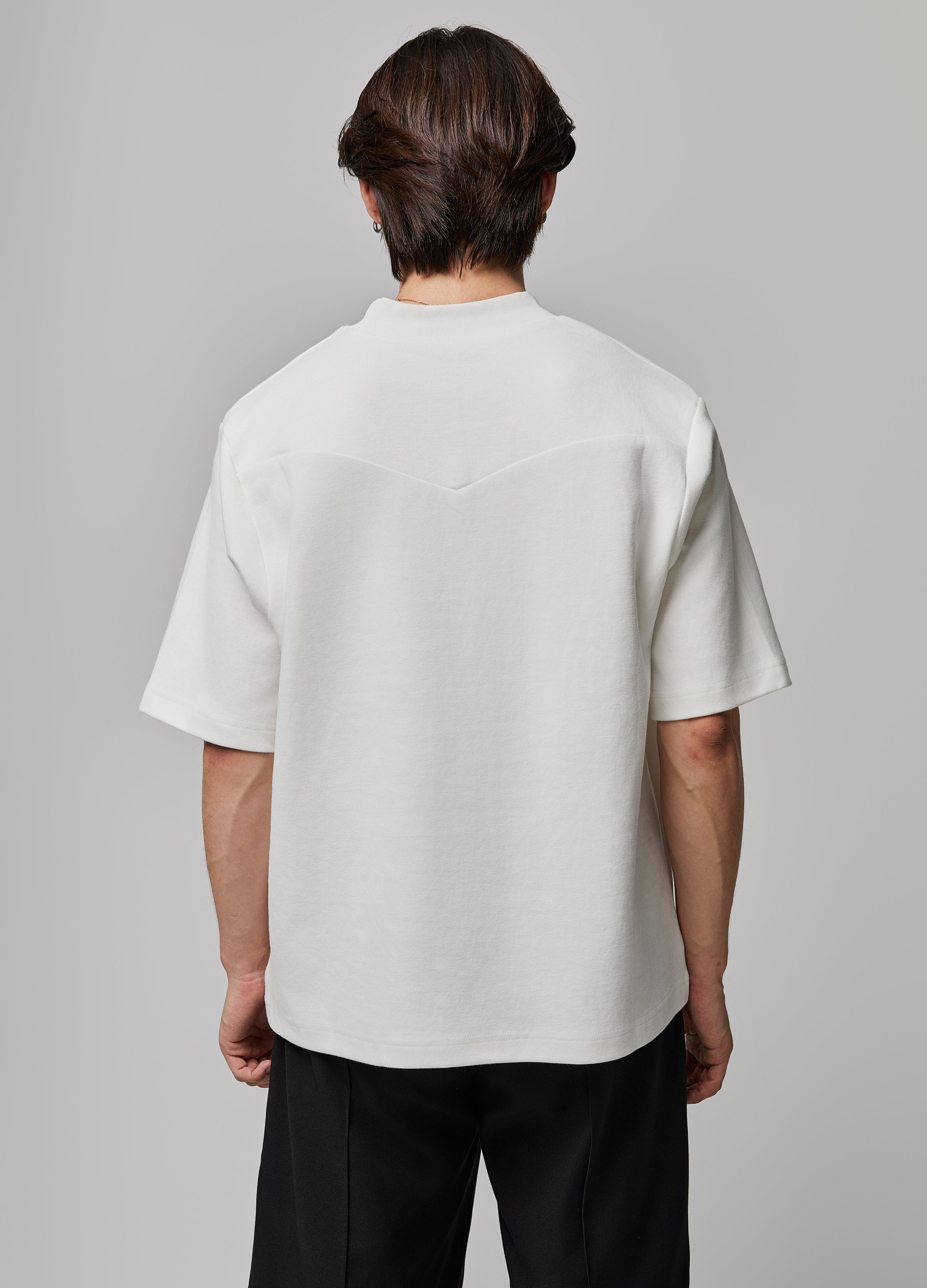 Maglietta vintage pesante "SMOKE" 24SS