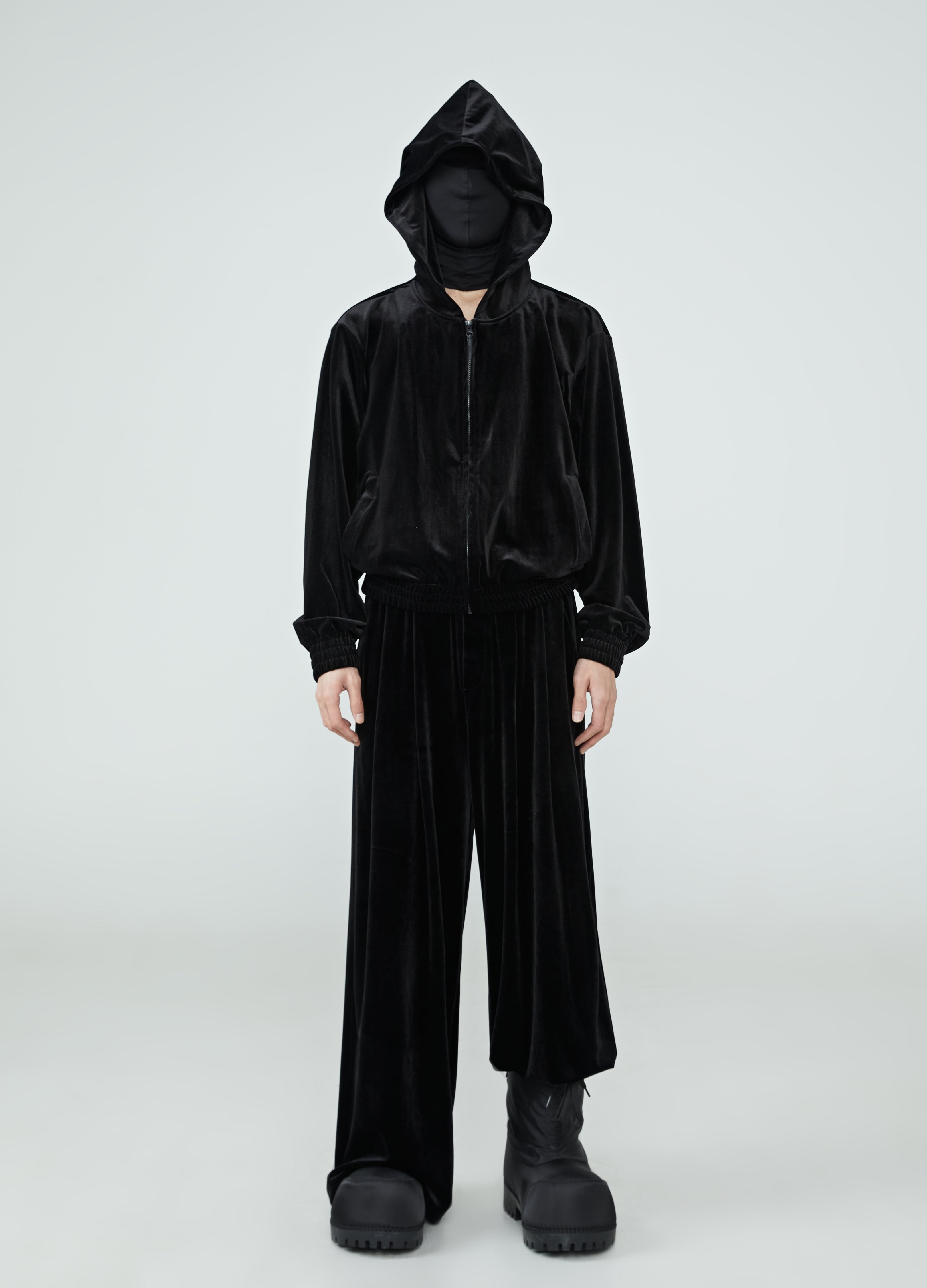 24SS Voyager Velvet Zip-Up