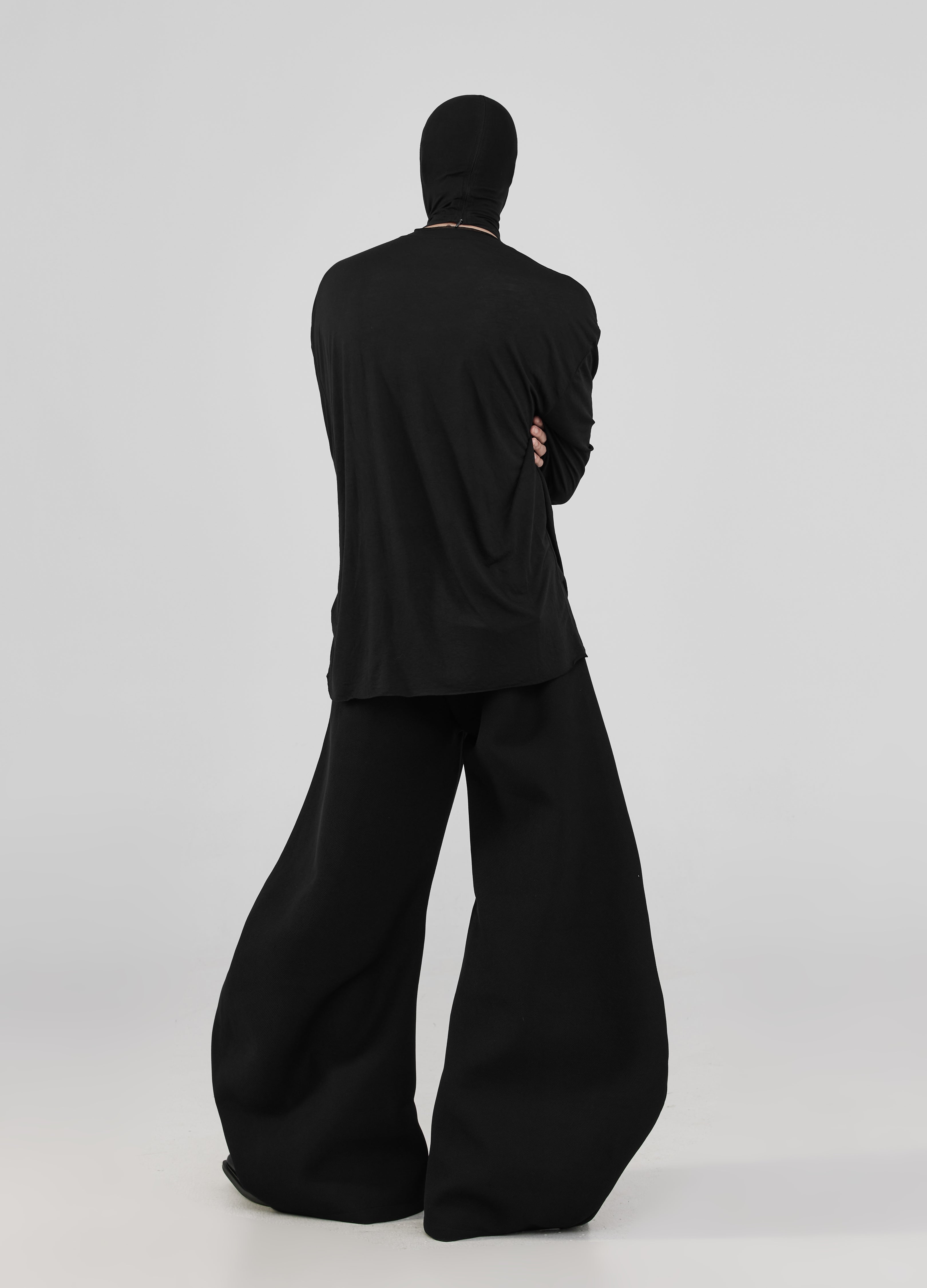 Pantaloni di lana ultra larghi 24FW