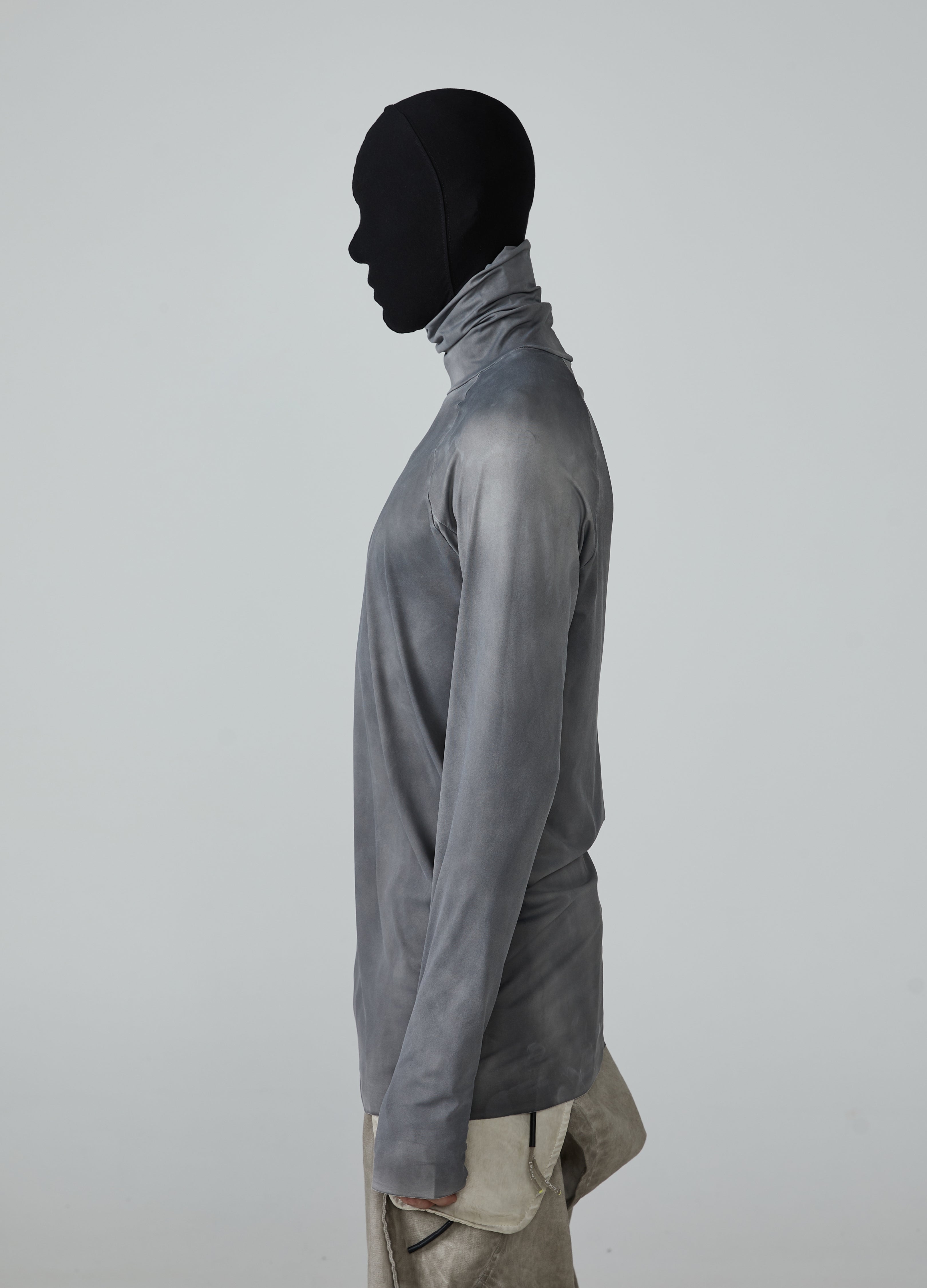 Maglietta a collo alto sottile Graphite Edge 23FW