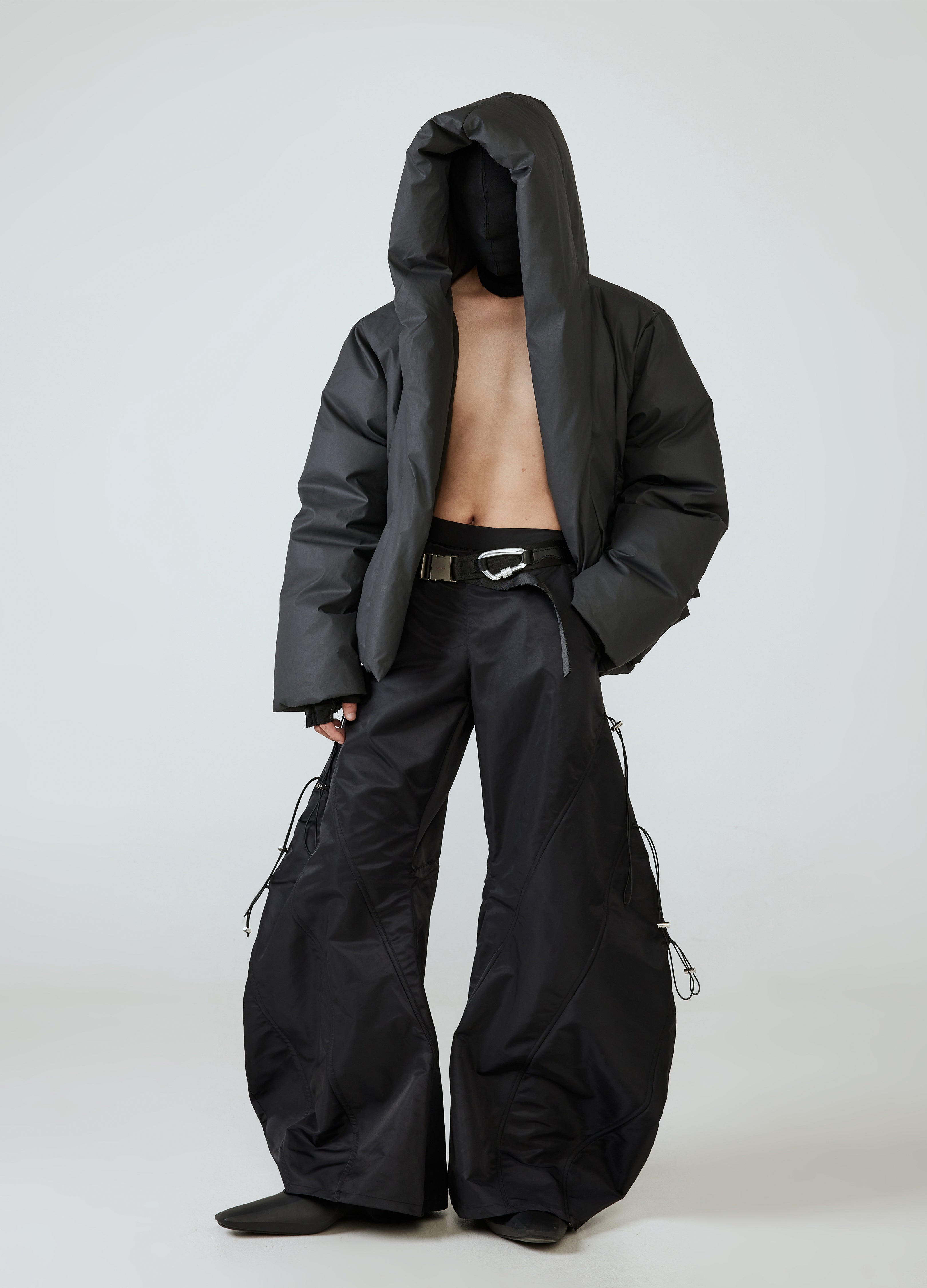 PIUMINO CON CAPPUCCIO SENZA BOTTONI 24FW