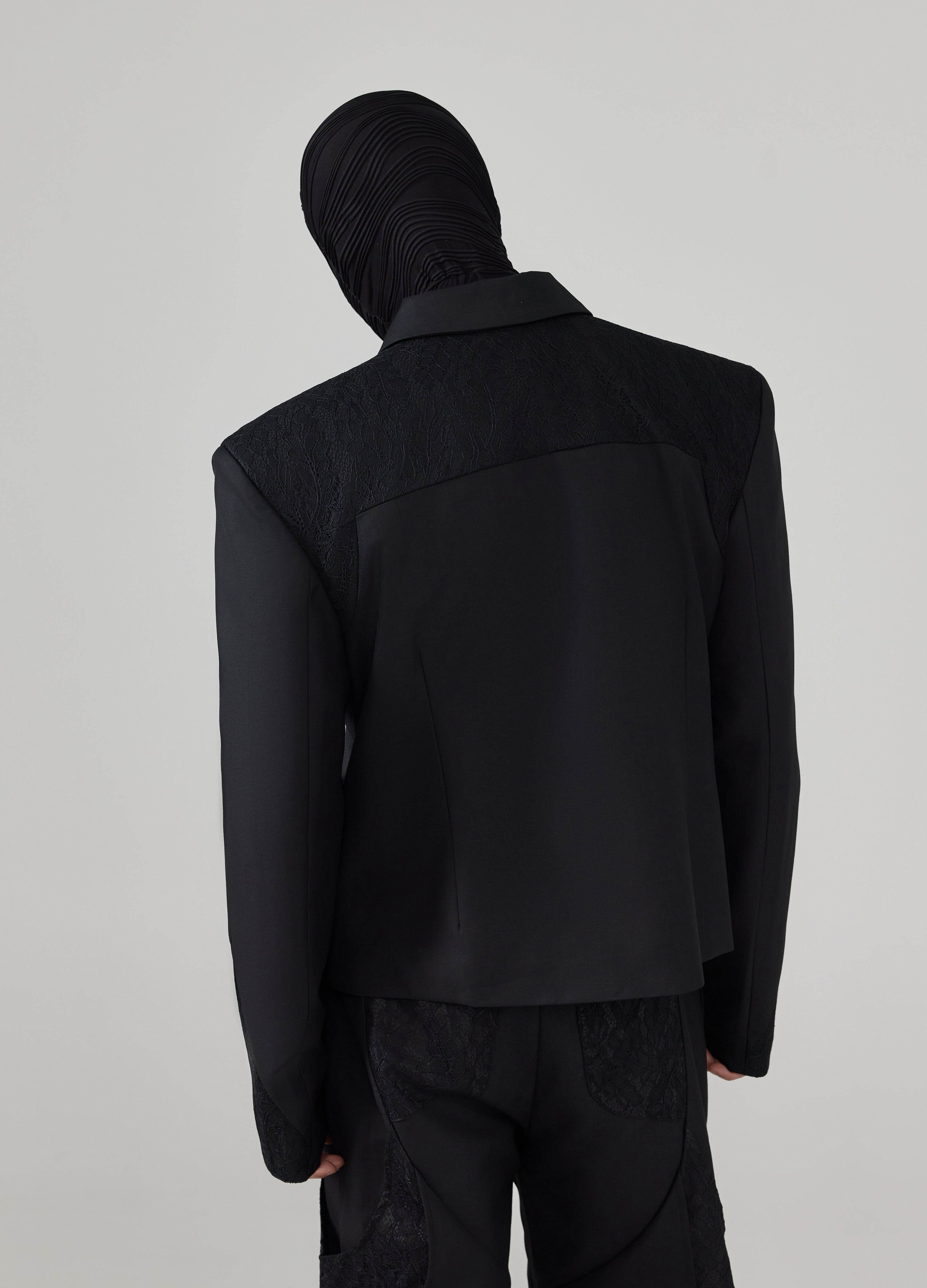 Giacca asimmetrica da abito 24FW