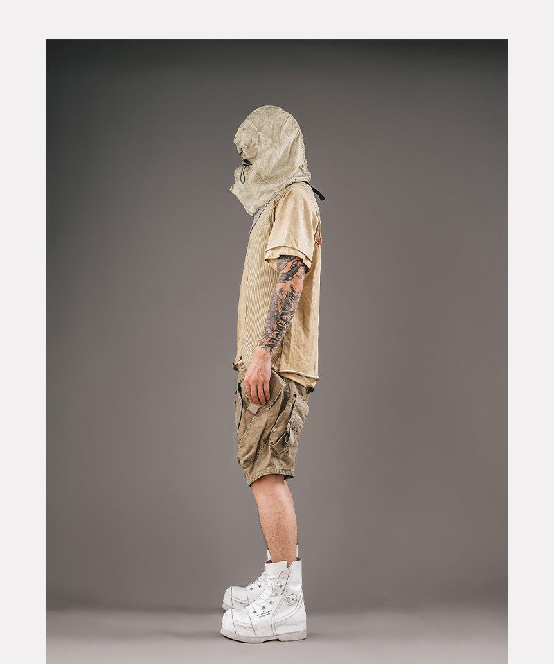 PANTALONCINI CARGO DRKLEI WASTELAND TECH