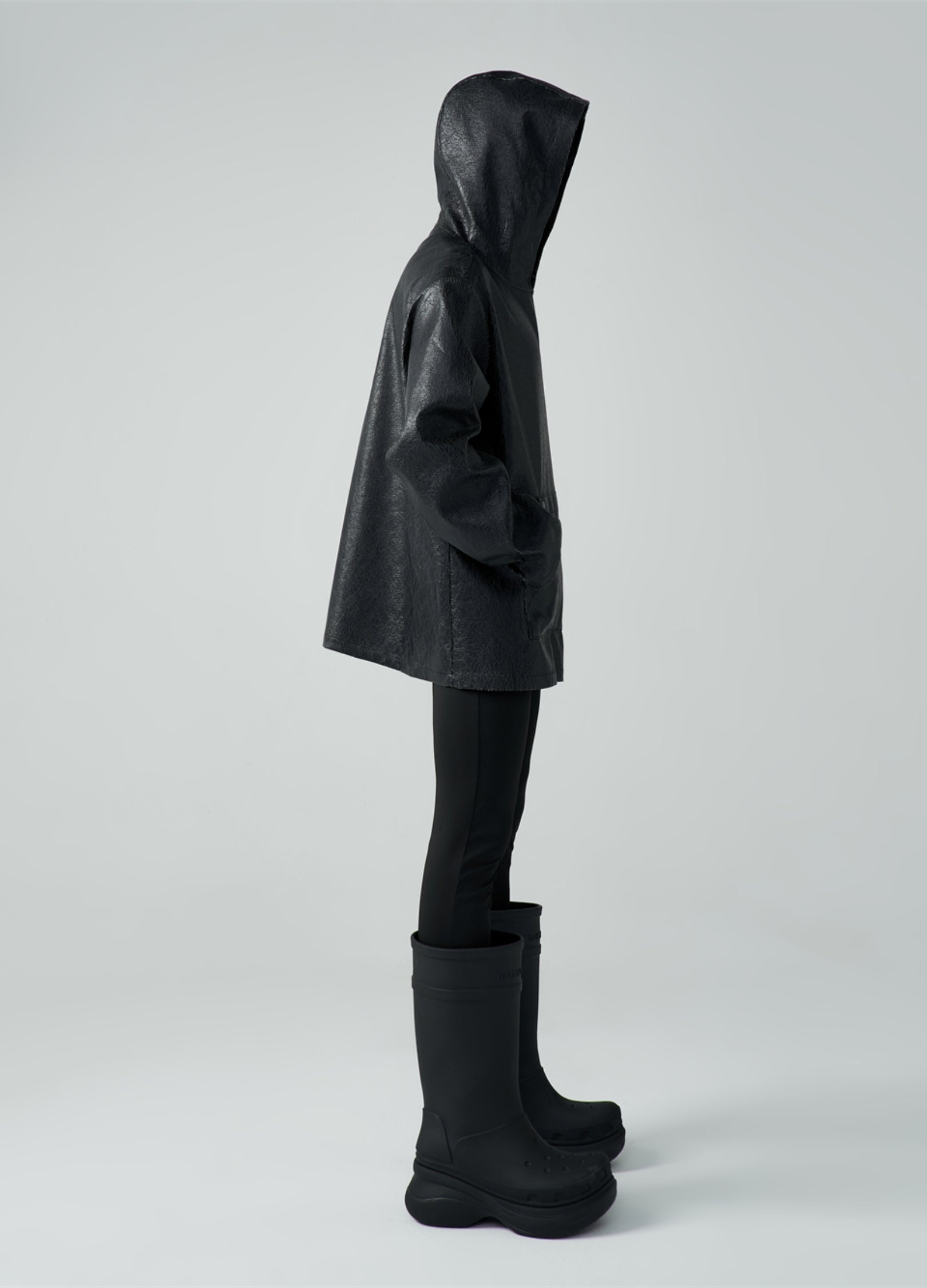 Felpa con cappuccio Noir Echelon 22FW