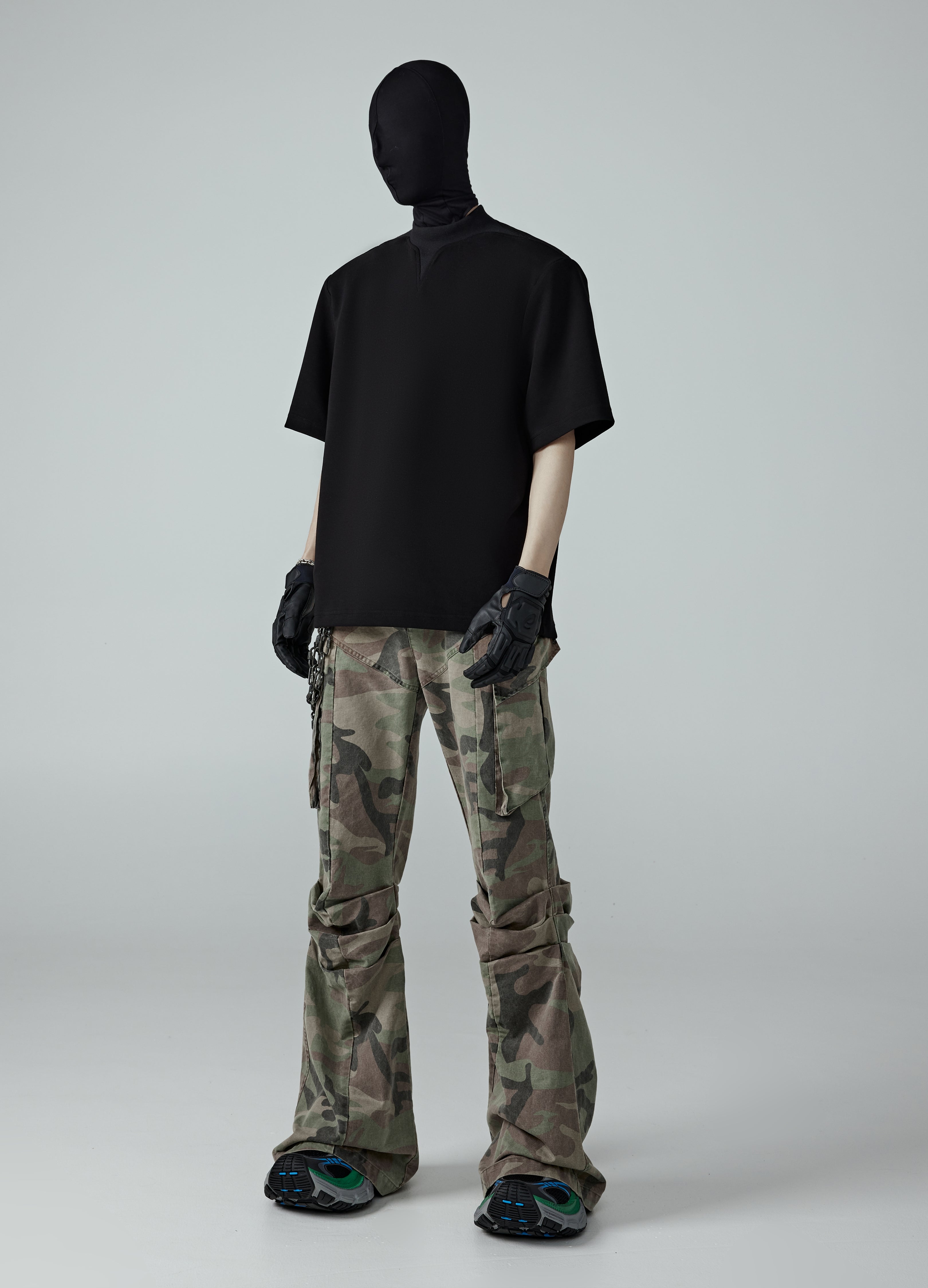 Maglietta con scollo a V e spalline staccabili 24SS