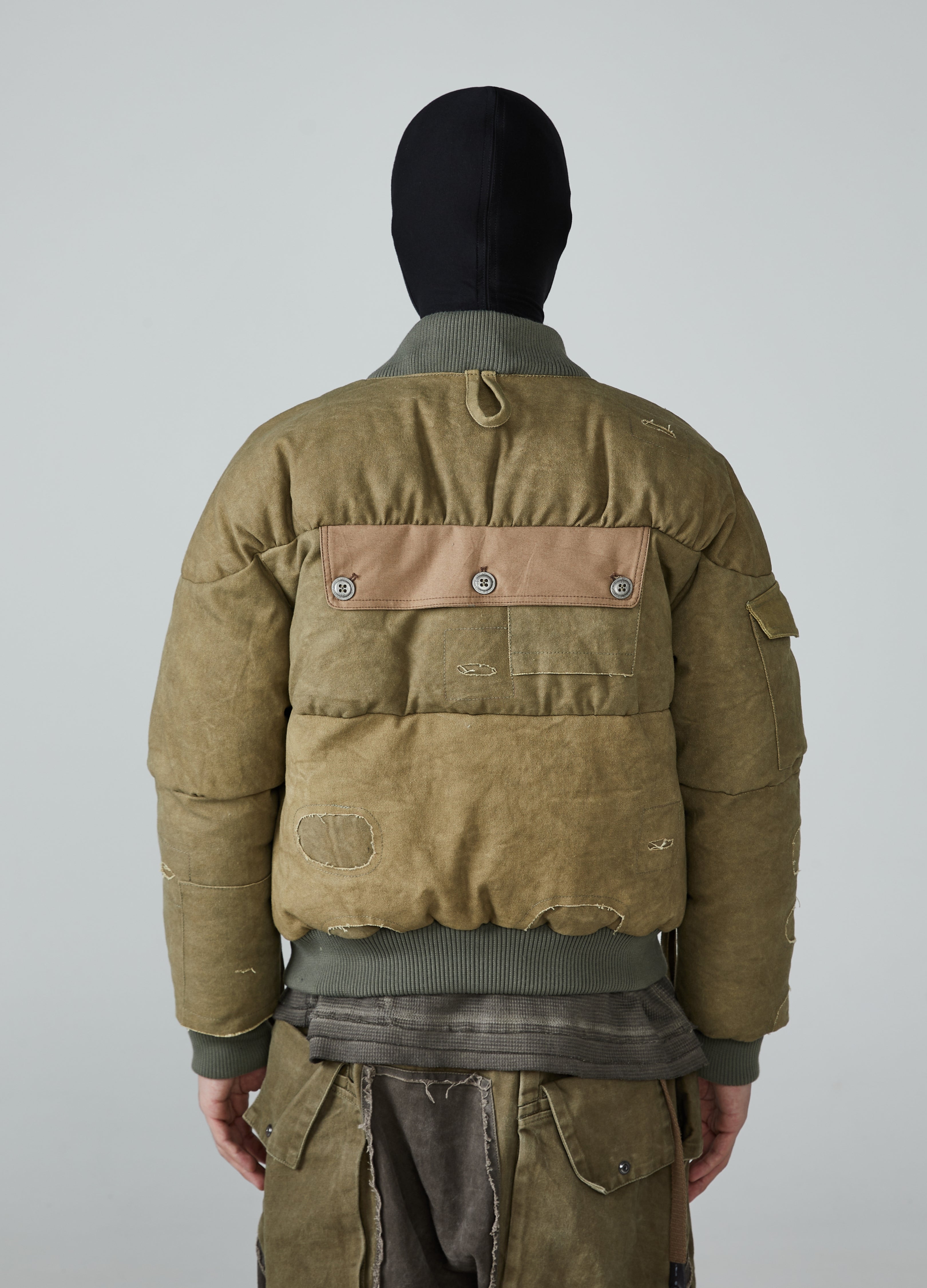 Giacca imbottita Wasteland con nastri