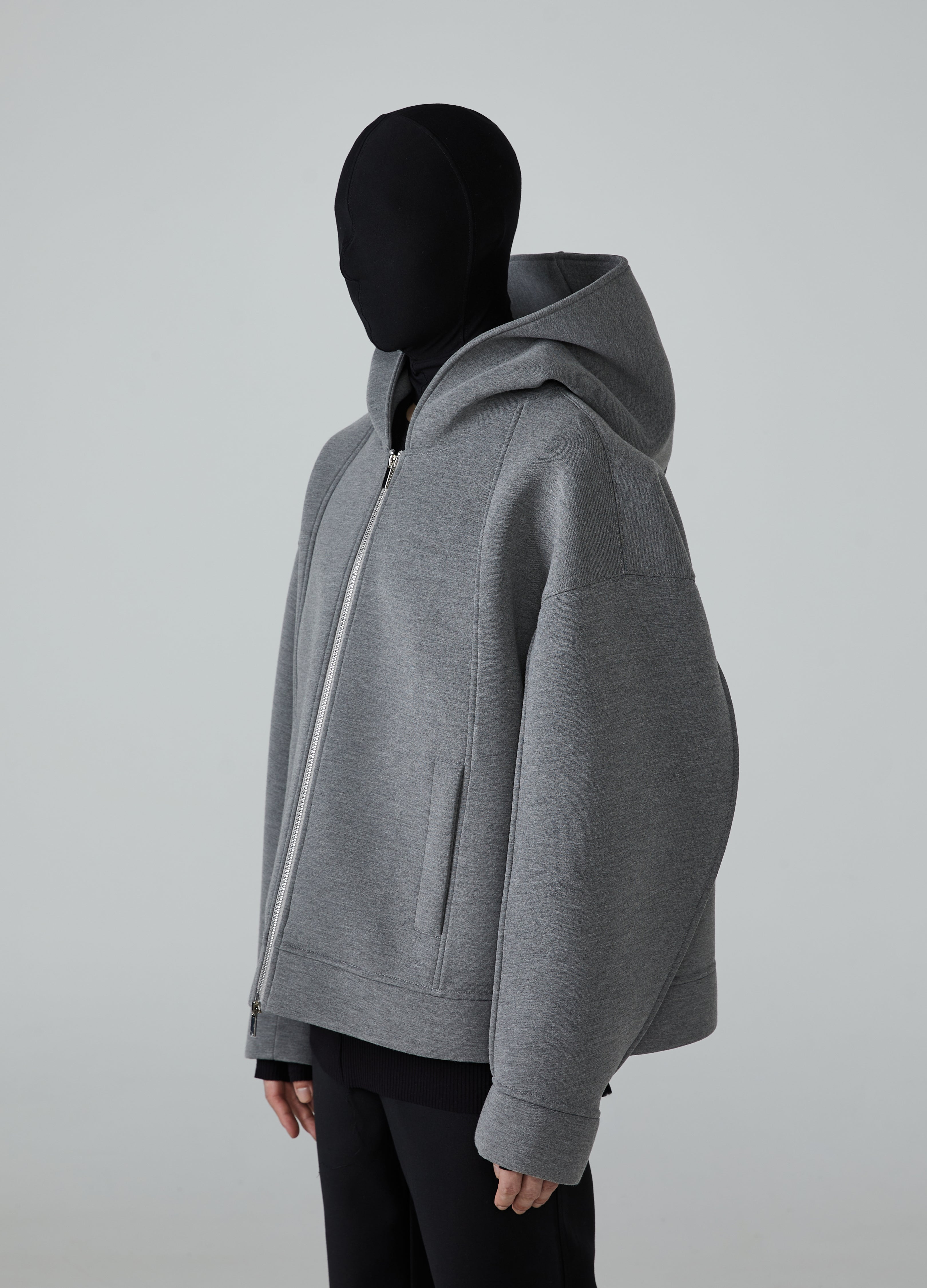 Felpa con cappuccio cardigan Nebula Drift 23FW