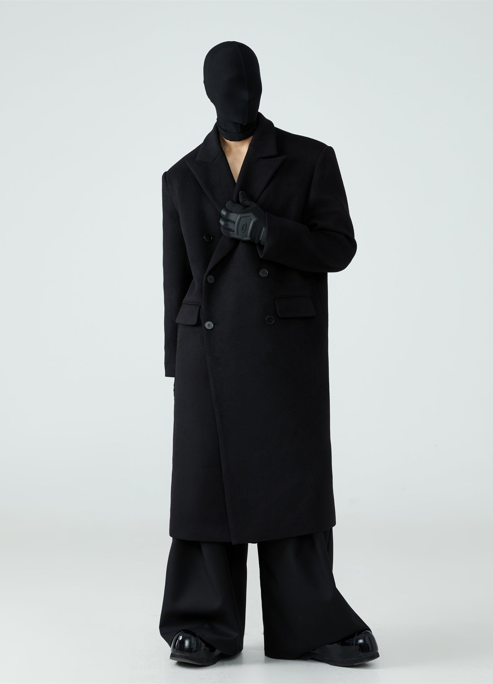 Cappotto doppiopetto in cashmere 23FW