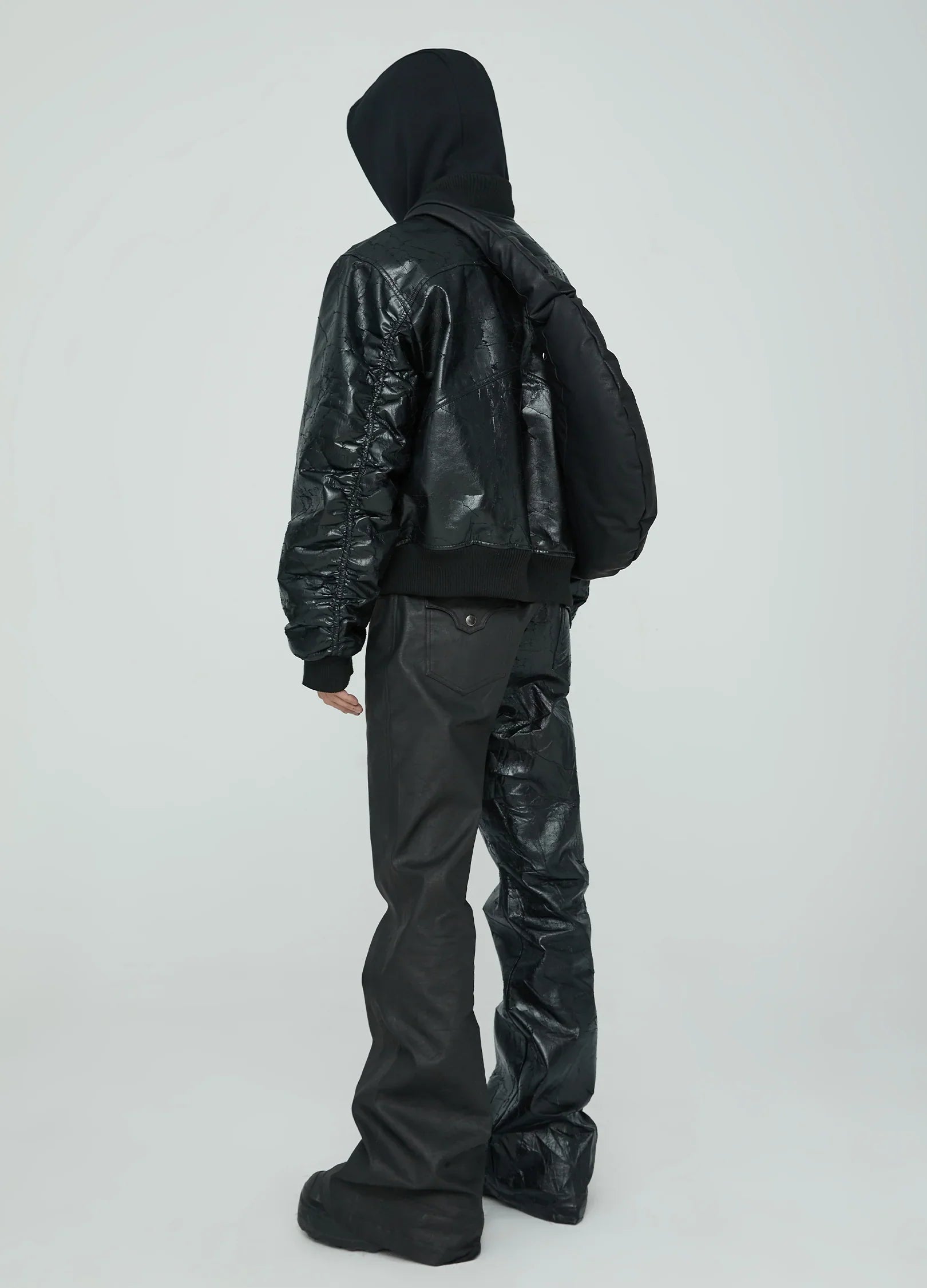 Bomber in pelle tettonica 23SS