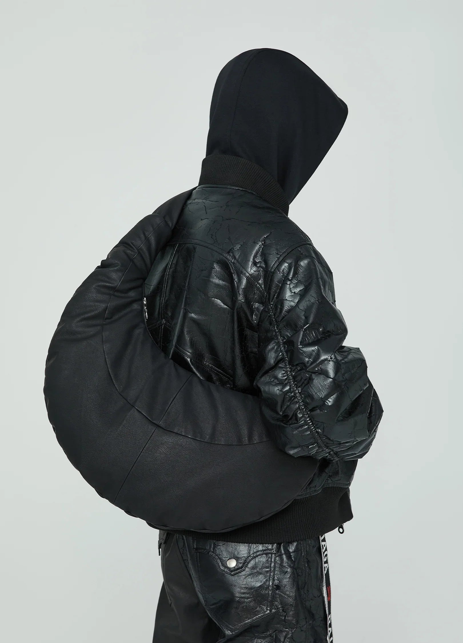 Bomber in pelle tettonica 23SS