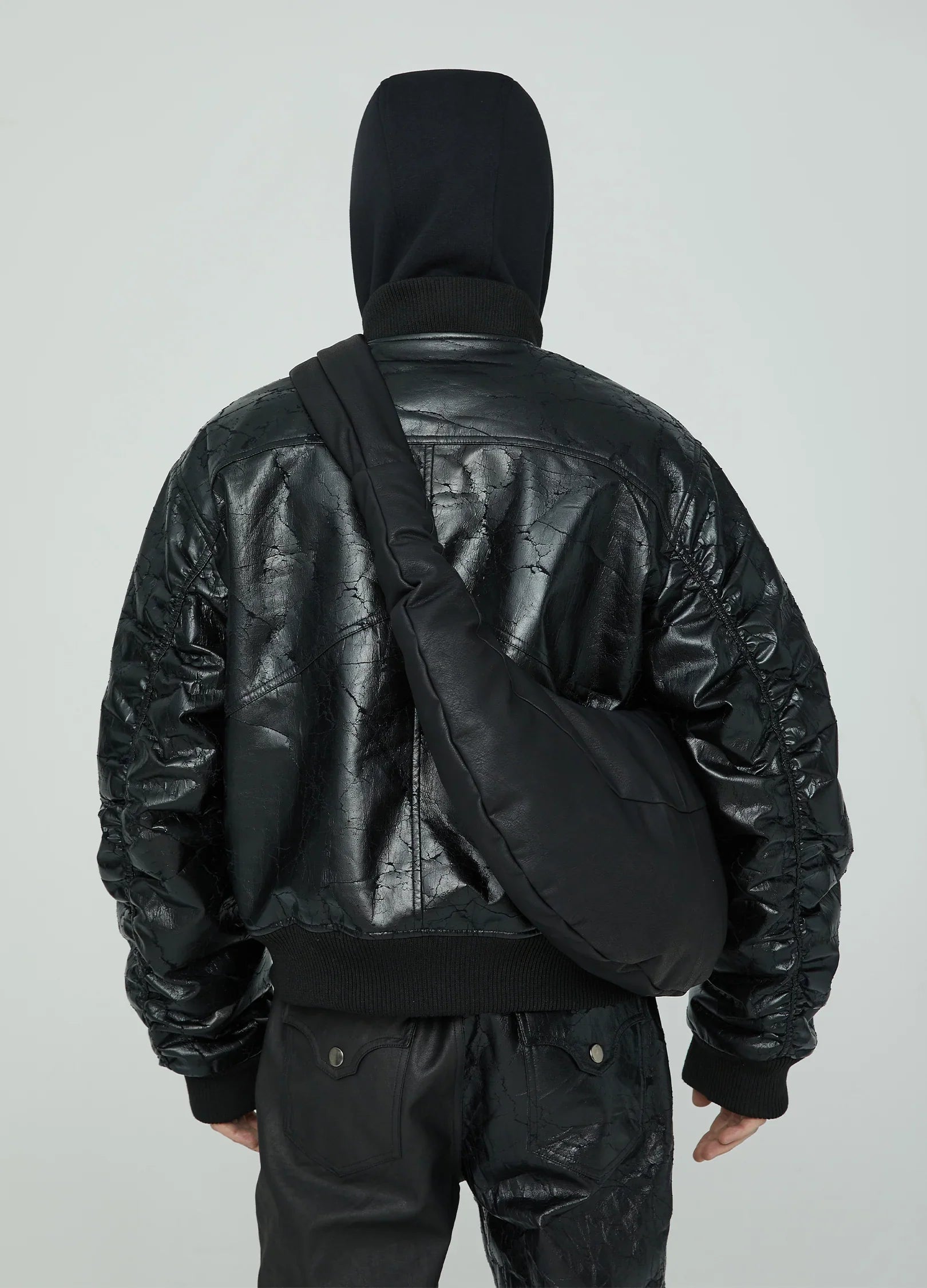 Bomber in pelle tettonica 23SS