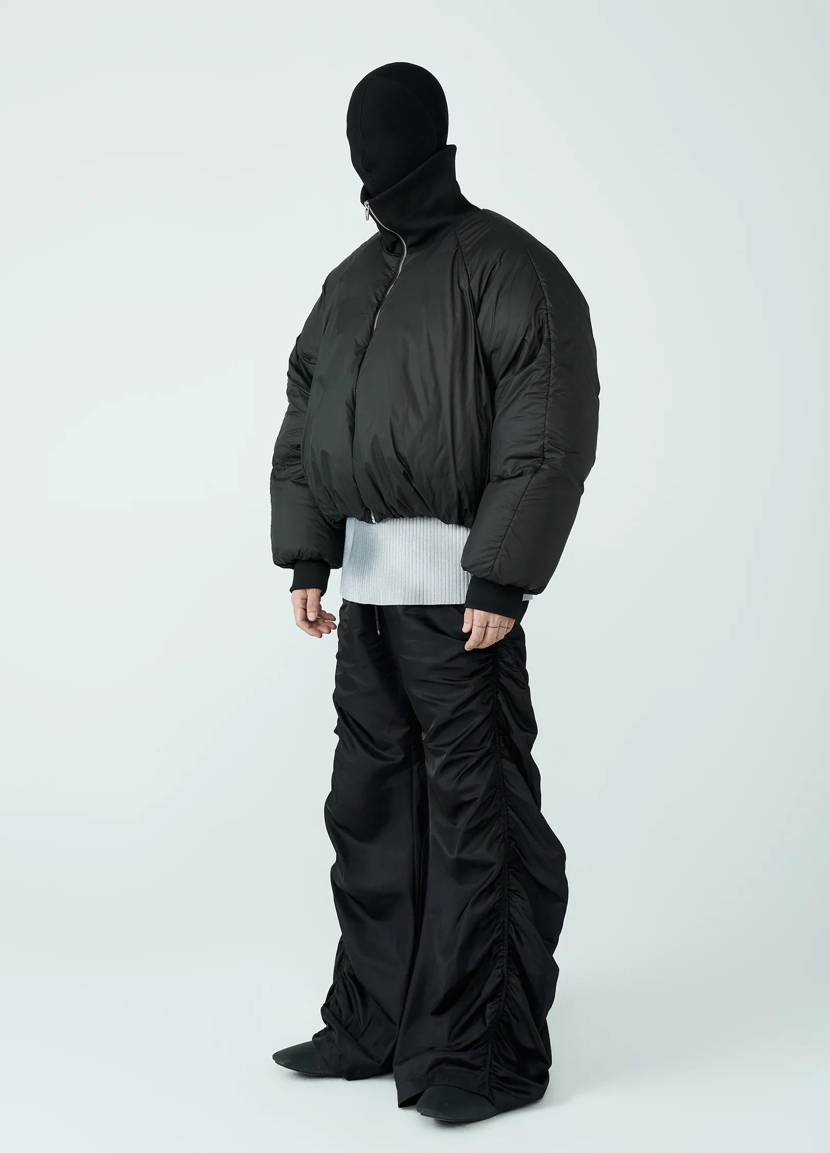 Giacca in piumino curvo 22FW