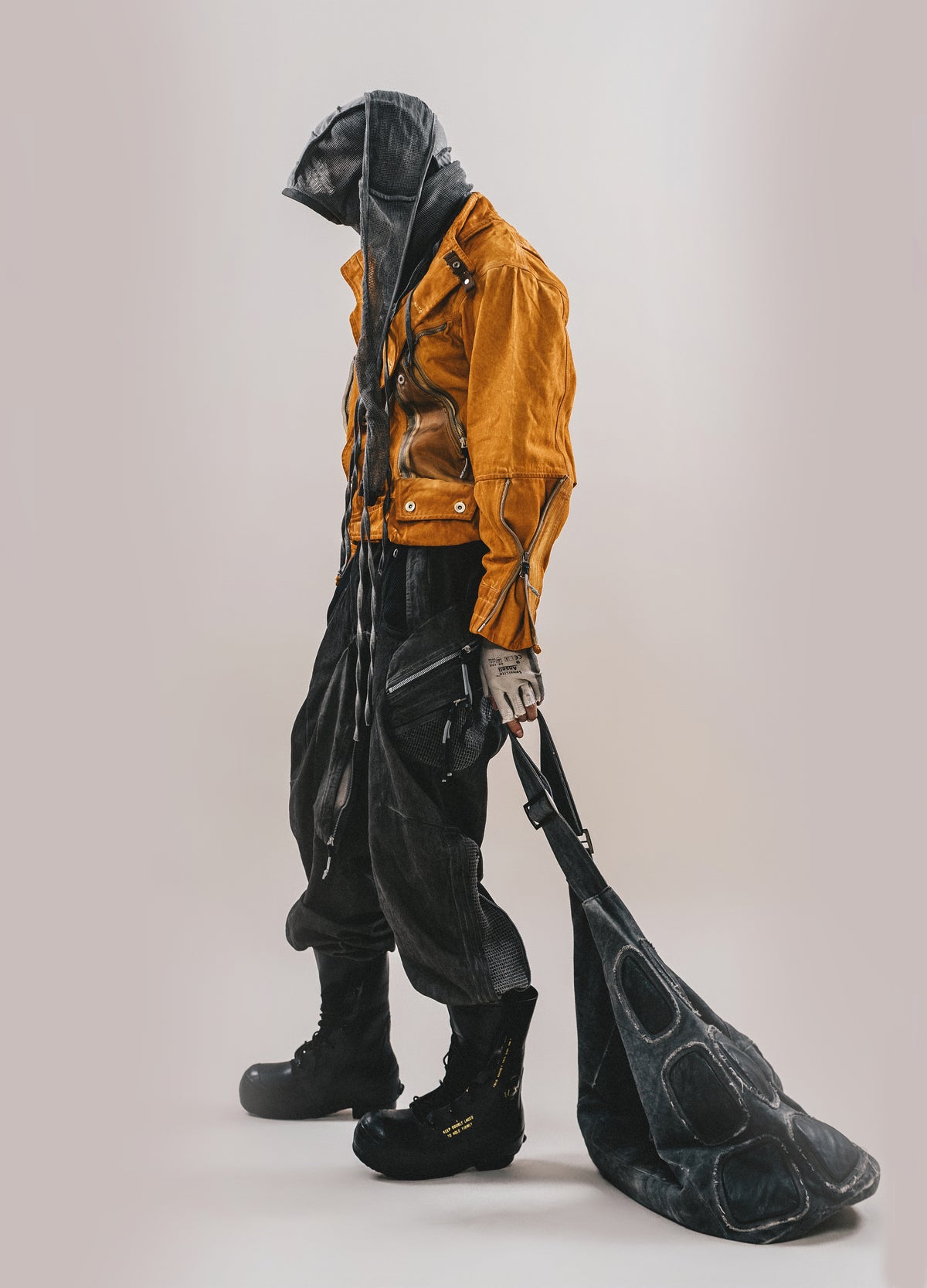 DRK189 Wasteland Multi-Zip Jacket