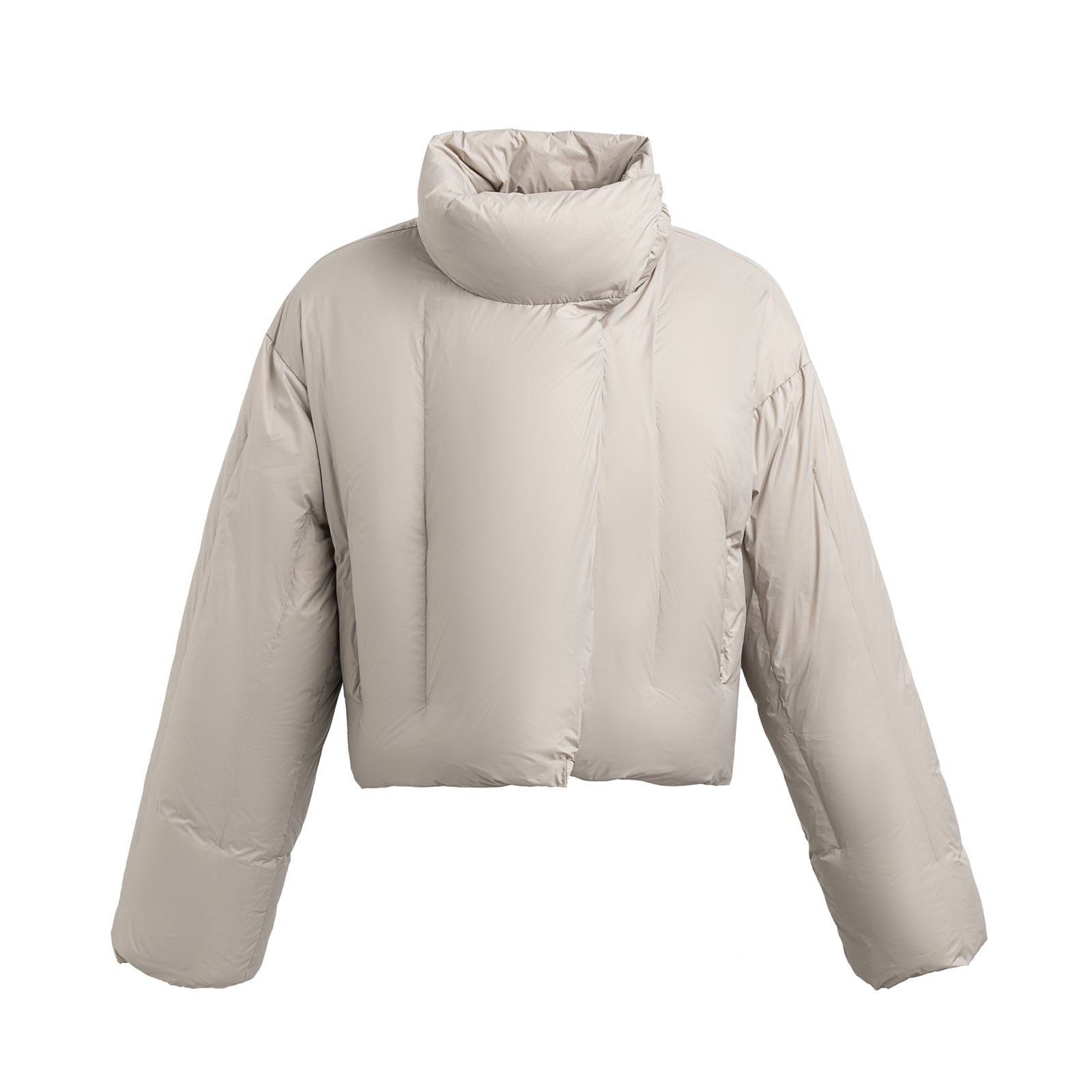 Giacca in piumino con patta diagonale 23FW